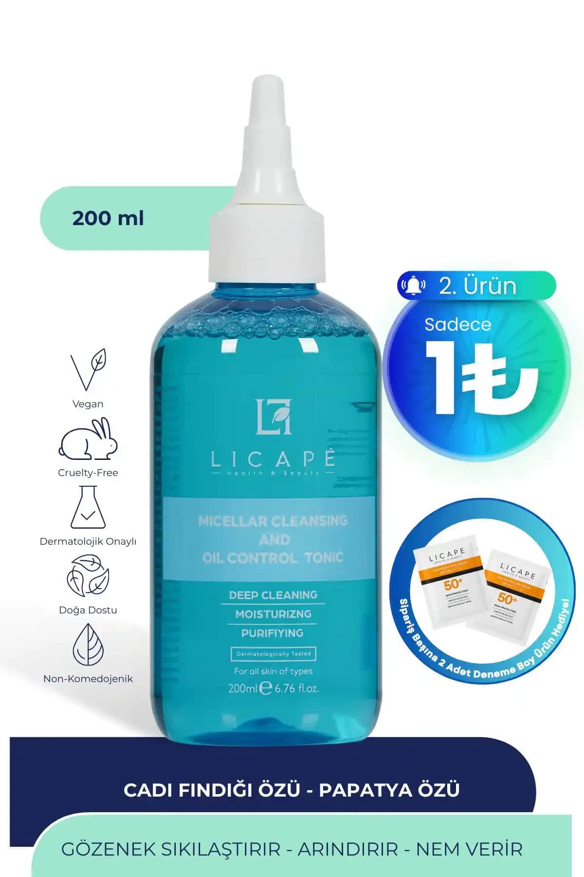 Licape ve ZAROZA Yeşil Tonik Karşılaştırması: Hangi Ürün Cilt Tipinize Uygun