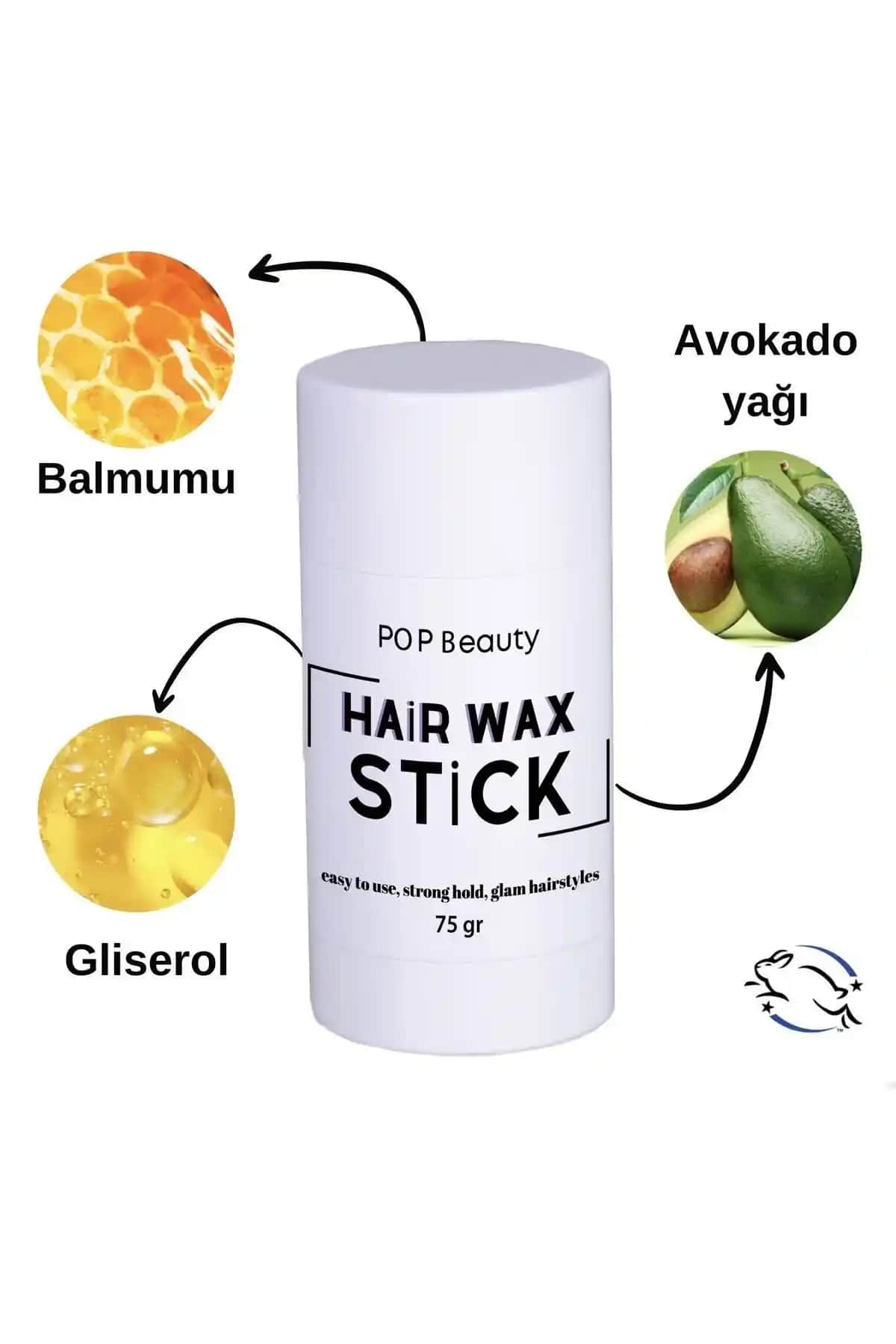 POP Beauty Saç Şekillendirici Stick Wax: Güçlü Tutucu ve Doğal Görünüm Sağlayan Ürün