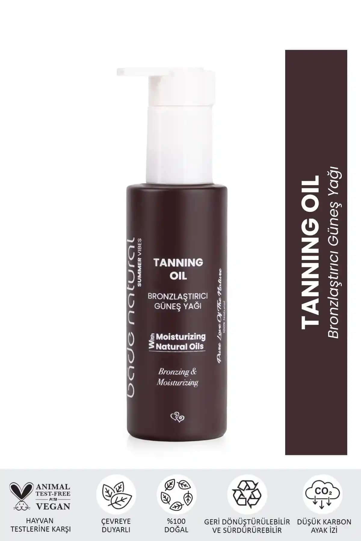 Bade Natural Bronzlaştırıcı ve Nemlendirici Güneş Yağı: Doğal Cilt Bakımı ve Bronzluk Sağlayan Ürün