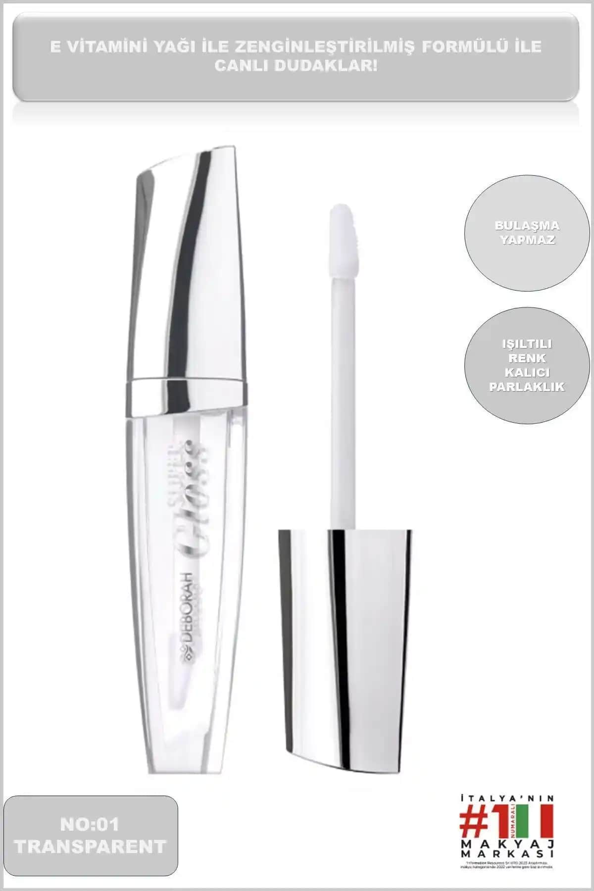 Deborah Milano Super Gloss ve Show by Pastel Dudak Parlatıcılarının Karşılaştırması