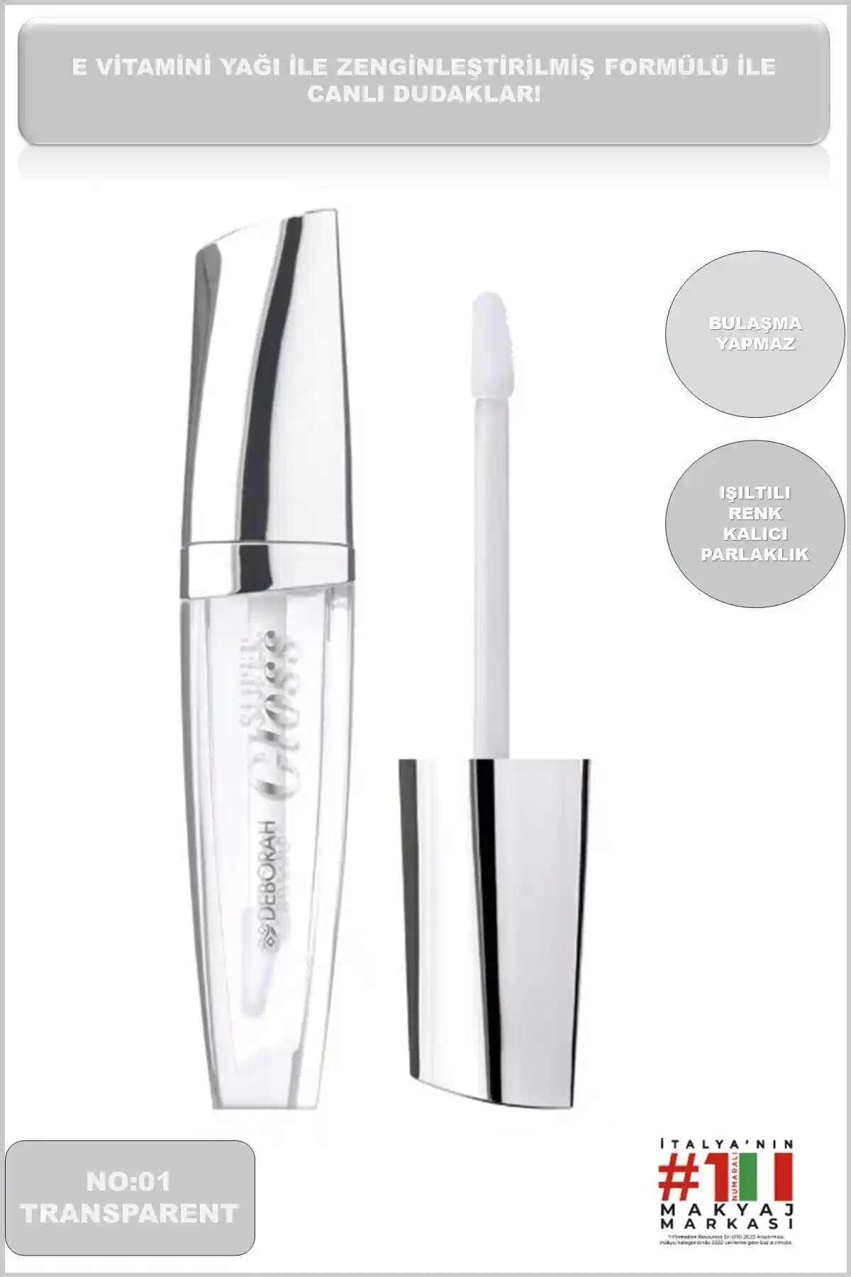 Deborah Milano Super Gloss ve Show by Pastel Dudak Parlatıcılarının Karşılaştırması