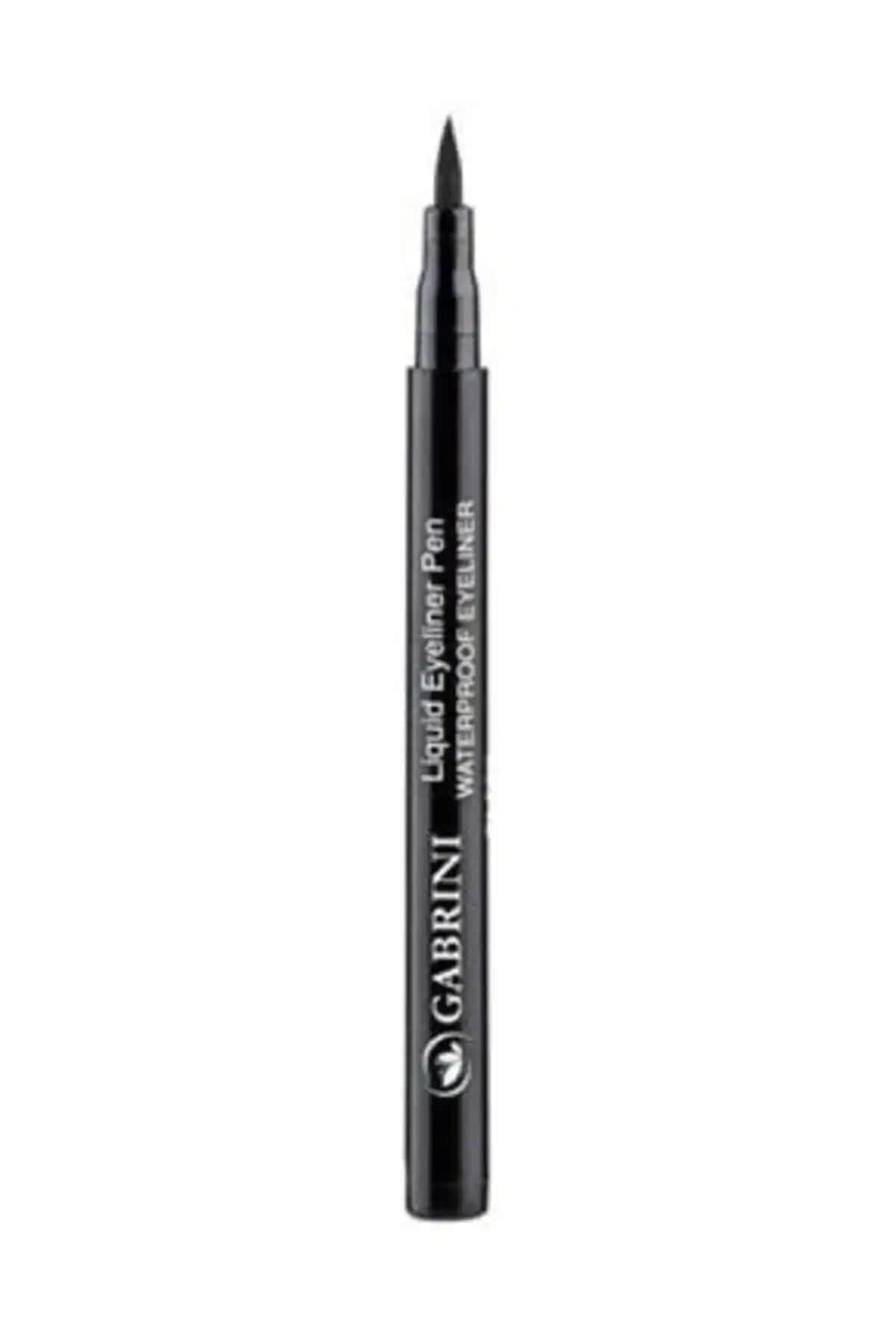 Gabrini Siyah Likit Eyeliner Waterproof Kalıcılık ve Kolay Uygulama Özellikleri