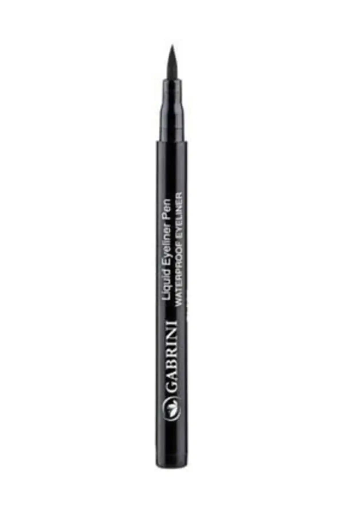 Gabrini Siyah Likit Eyeliner Waterproof Kalıcılık ve Kolay Uygulama Özellikleri