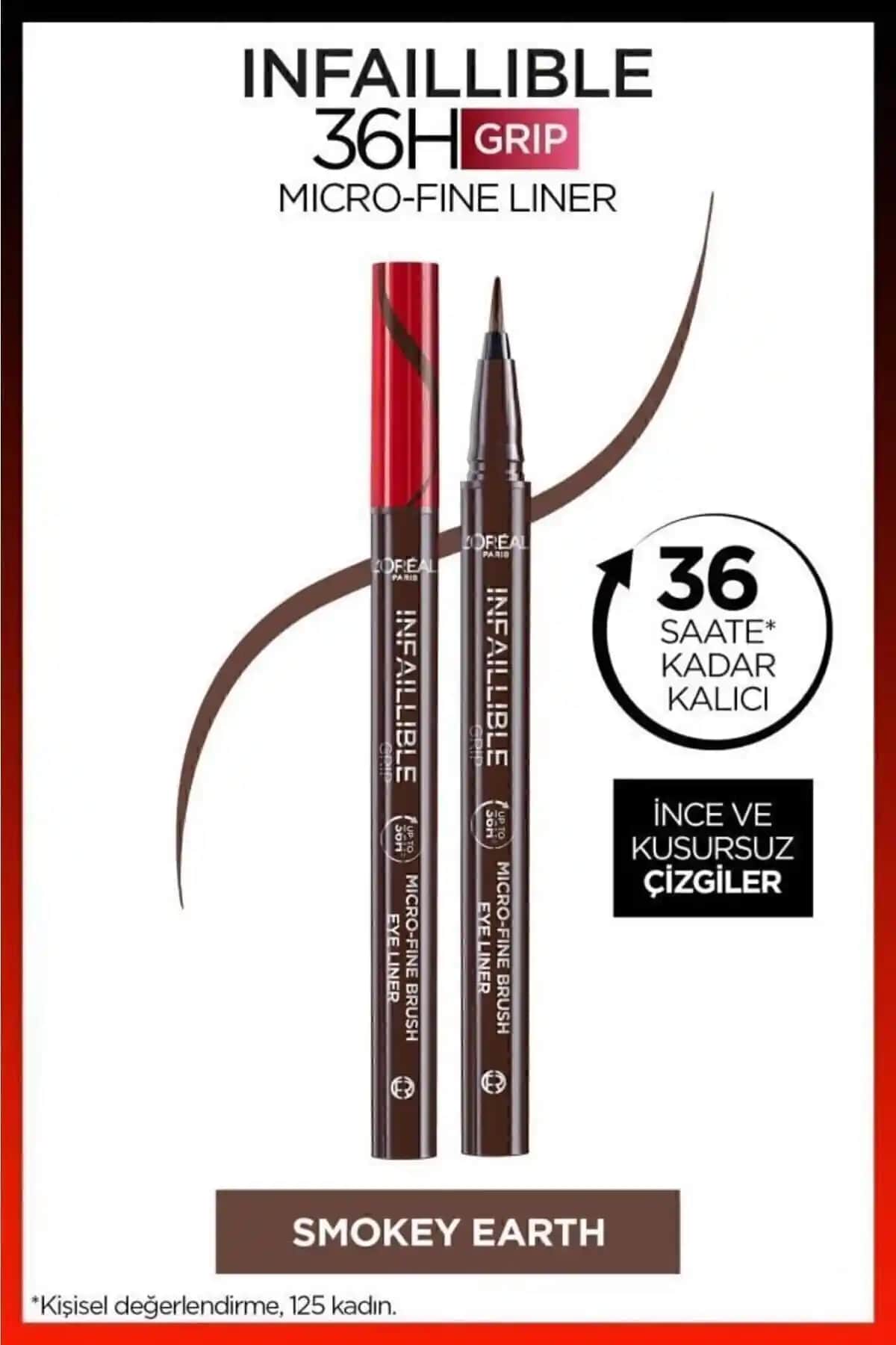 L'Oréal Paris Infaillible 36H Grip Micro Fine Eyeliner: Uzun Süreli, Kontrollü ve Şık Göz Makyajı İçin