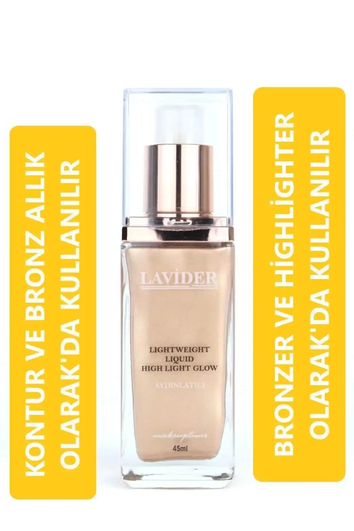 Lavider Pro Glow Liquid Illuminator: Doğal Parlaklık ve Işıltı Sağlayan Makyaj Ürünü