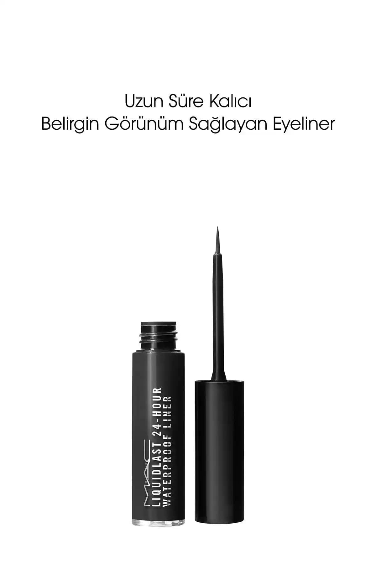 Mac Liquidlast 24 Saat Kalıcı, Suya Dayanıklı Siyah Eyeliner Ürünü Özellikleri
