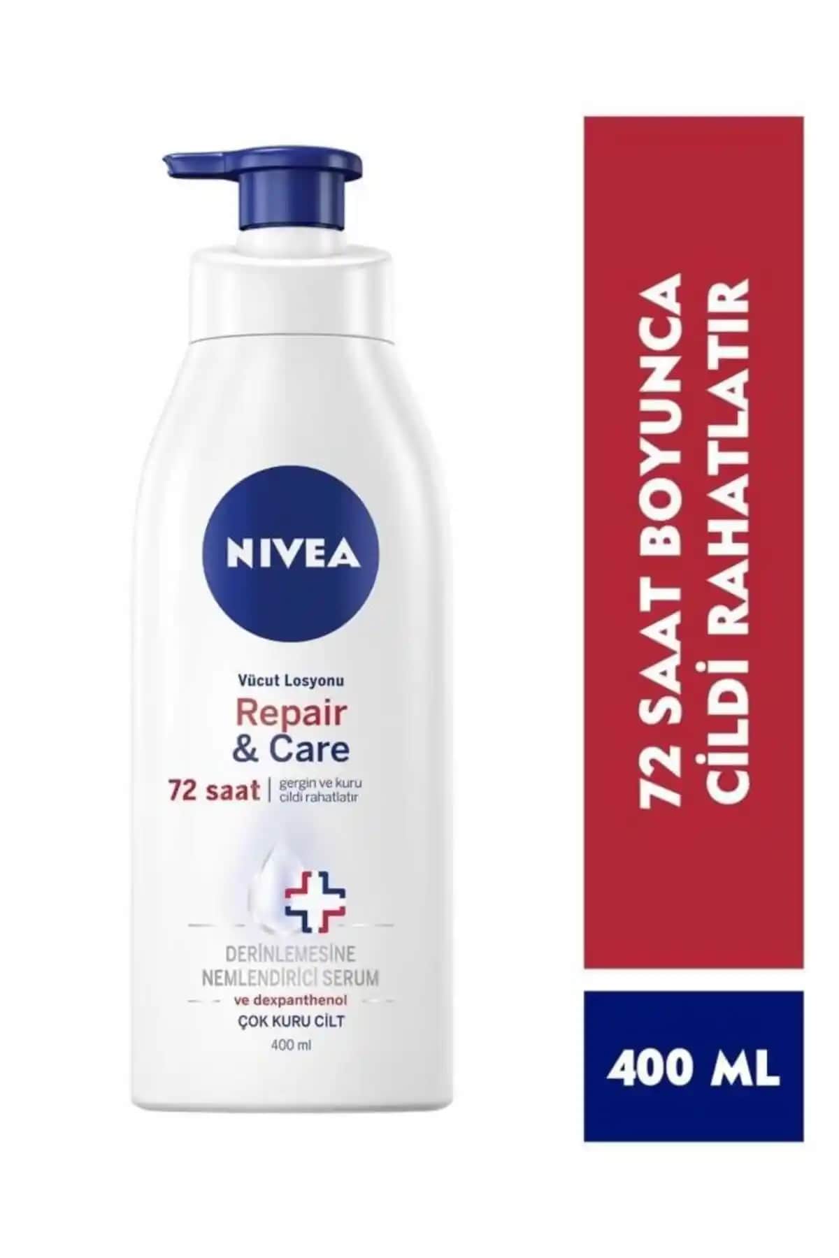 NIVEA Repair & Care Yoğun Bakım Derinlemesine Nemlendirici Vücut Losyonu