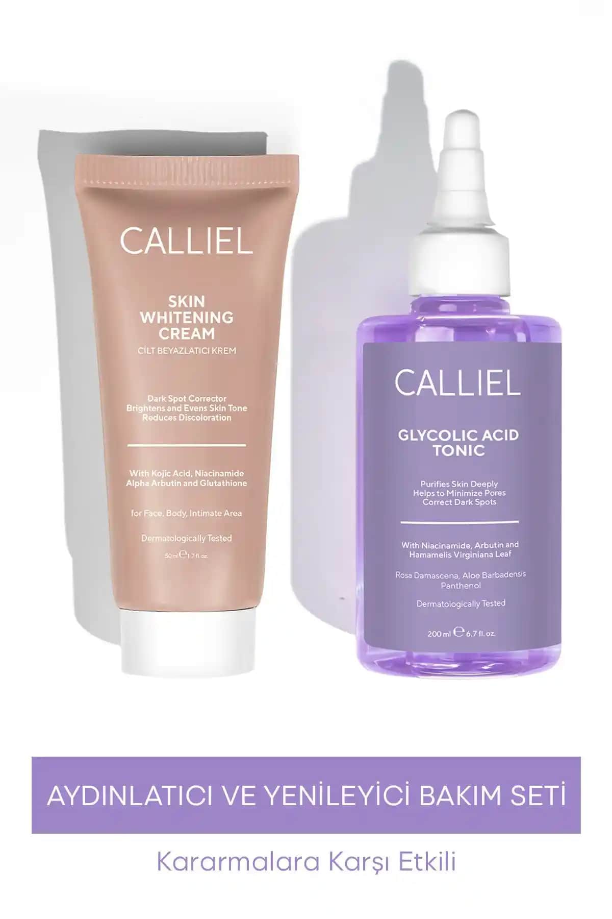 CALLİEL Kararmalara Karşı Aydınlatıcı ve Yenileyici Bakım Seti İncelemesi