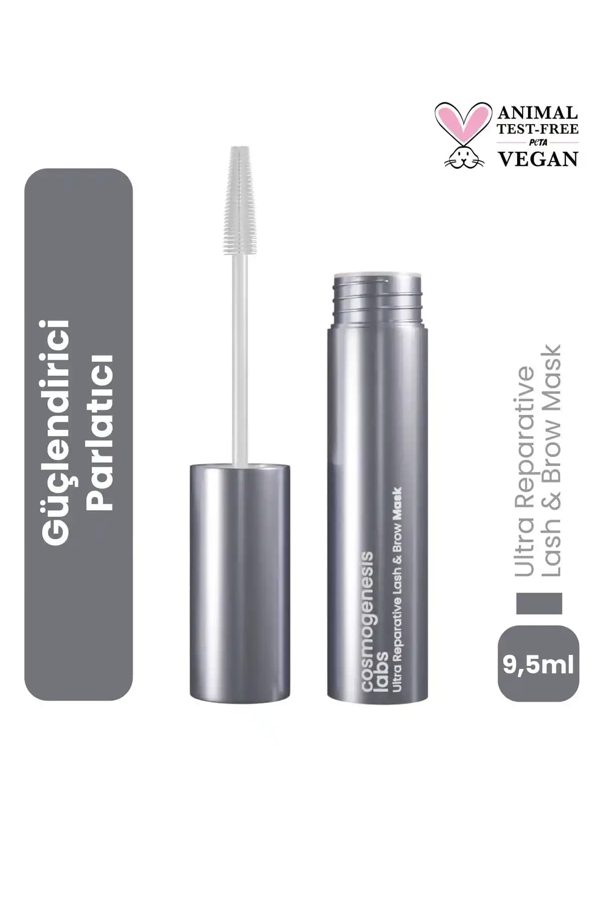 Cosmogenesis Labs Kaş ve Kirpik Maskesi: Doğal ve Vegan İçeriklerle Güçlendirici Bakım