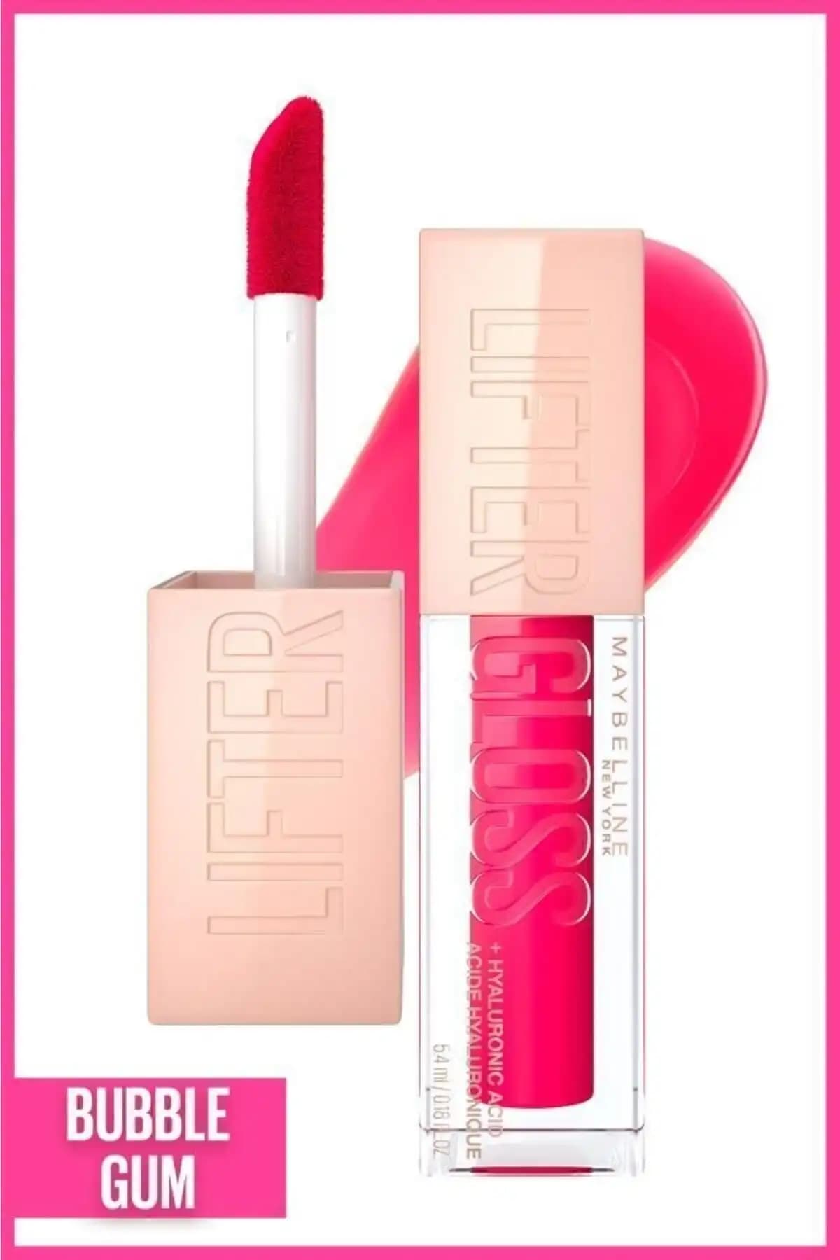 Maybelline New York Lifter Gloss Karşılaştırması: Petal ve Bubblegum Renkleri ve Özellikleri 2