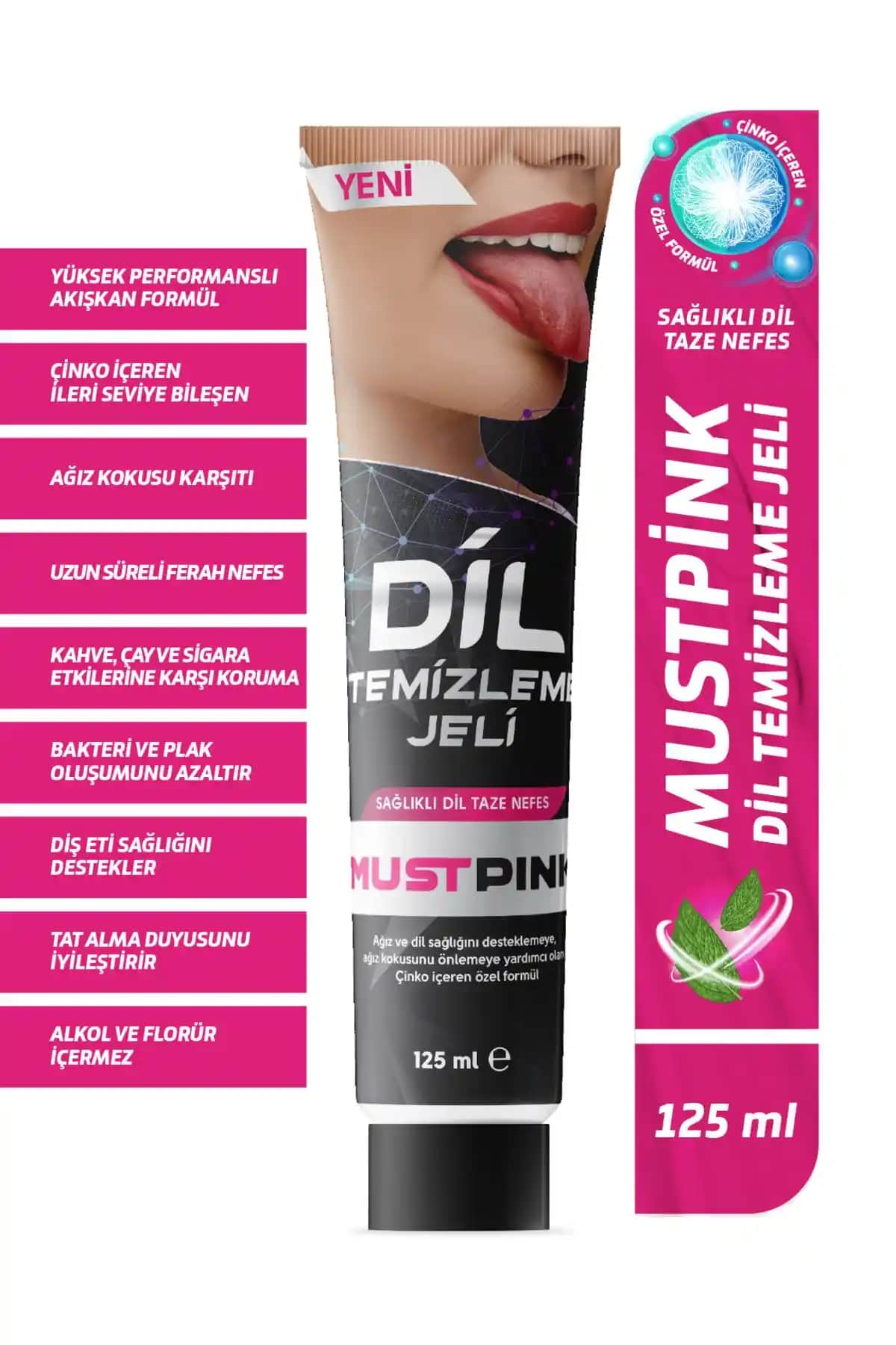 Must Pink Dil Temizleyici Jel ile Günlük Ağız Bakımında Yeni Bir Dönem Başlatın