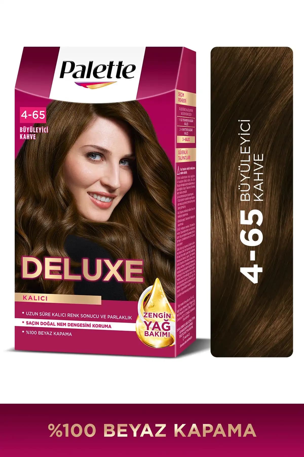 Palette Deluxe 4-65 ve 6-70 Kahve Bakır Saç Boyası Karşılaştırması 1