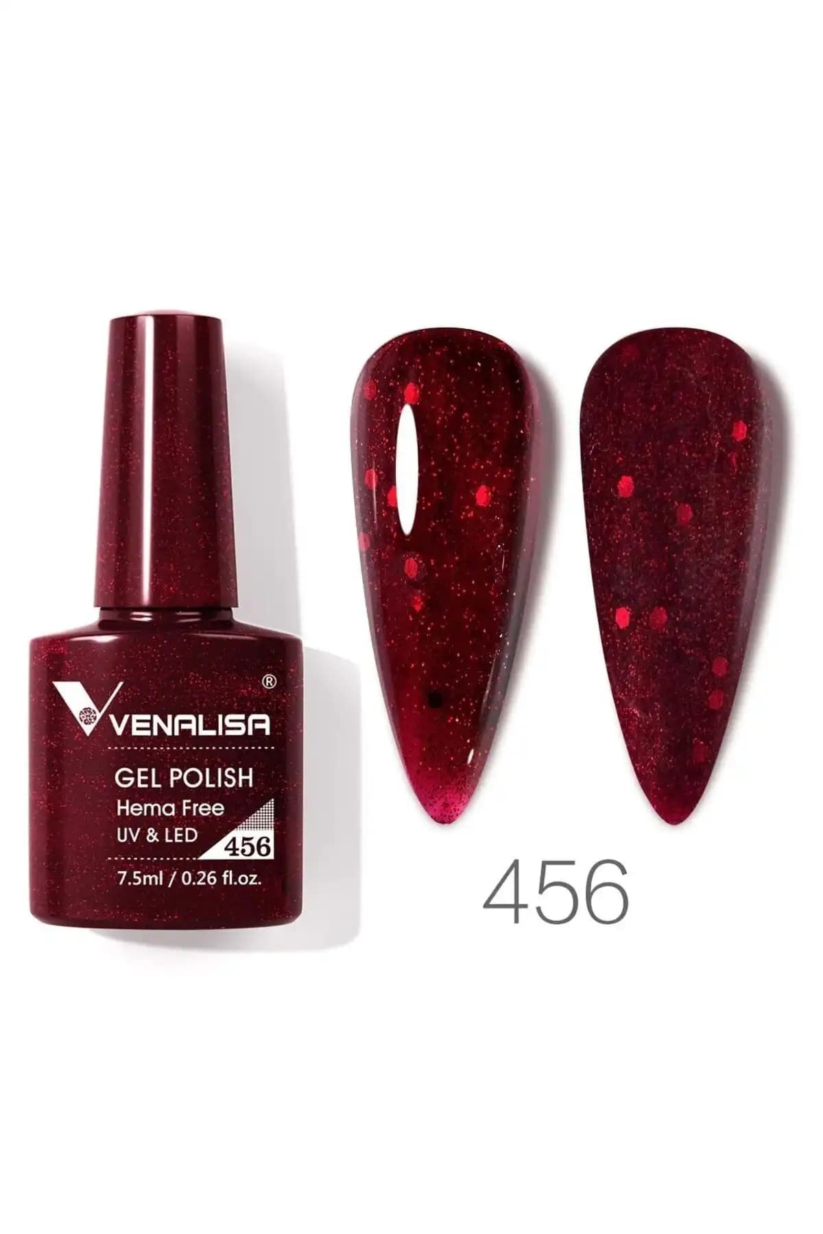 Venalisa Kalıcı Oje Karşılaştırması: Hema-free Bordo ve Kırmızı Renk Seçenekleri 1