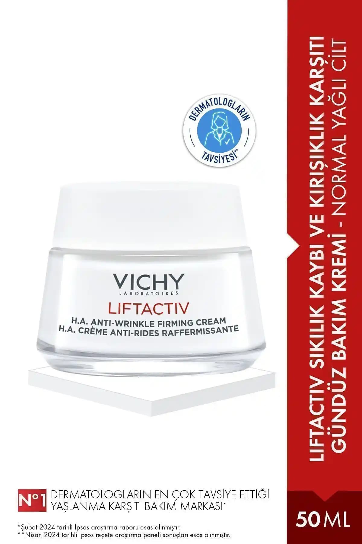Vichy Liftactiv Supreme: Derin Kırışıklık Karşıtı ve Cilt Yenileme Bakım Kremi