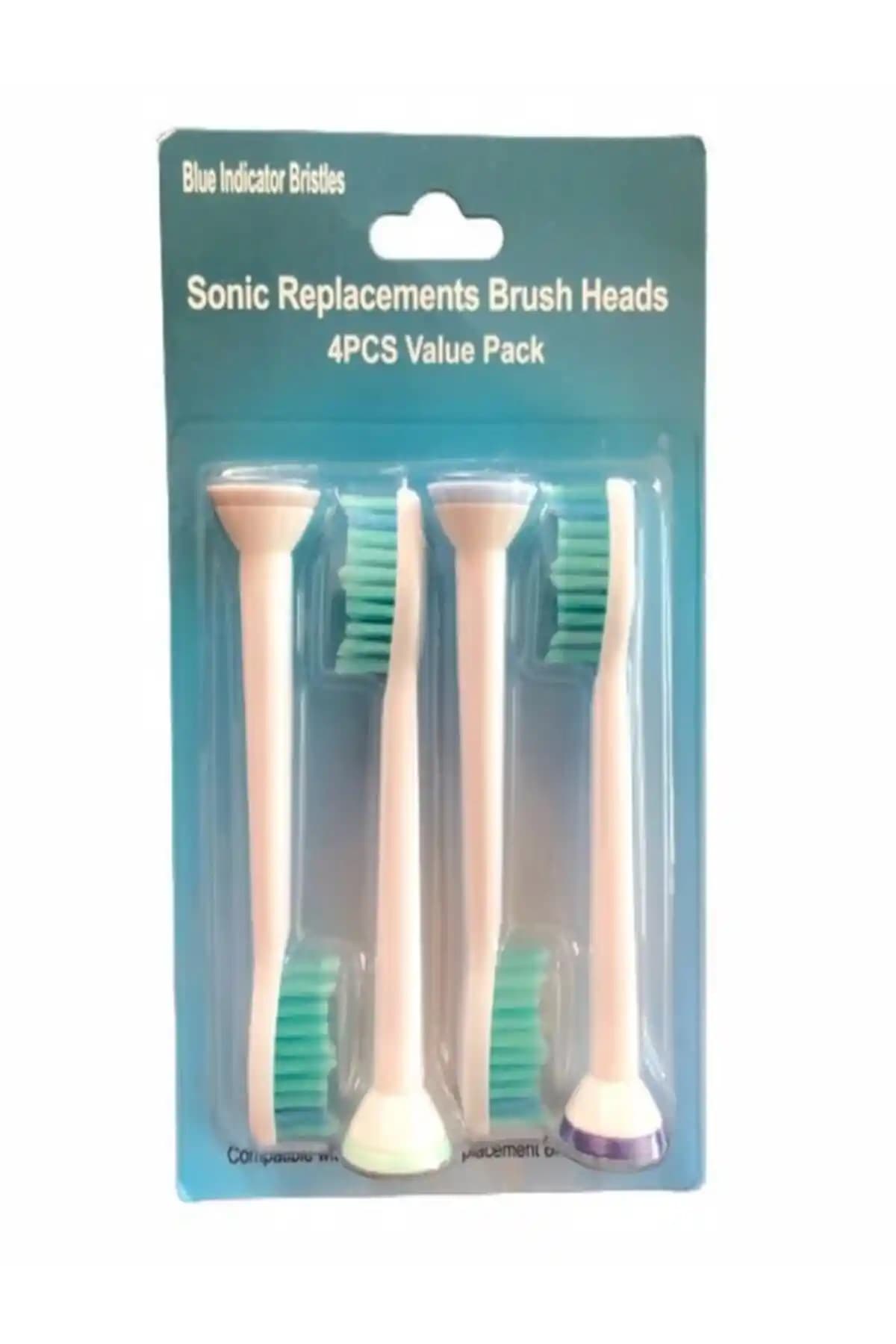 LOVYCO Philips Sonicare Uyumlu Yedek Başlıklar 4'lü Paketle Etkili Ağız Bakımı