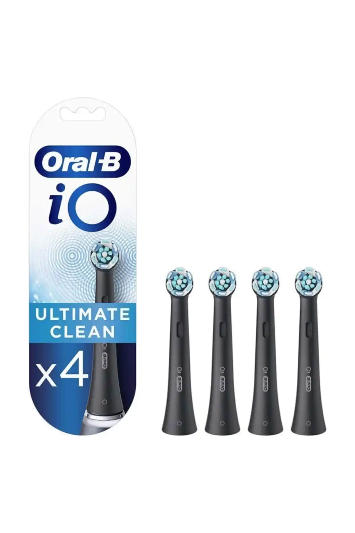 Oral-B iO Ultimate Clean Siyah Diş Fırçası Yedek Başlıkları ile Etkili Ağız Bakımı