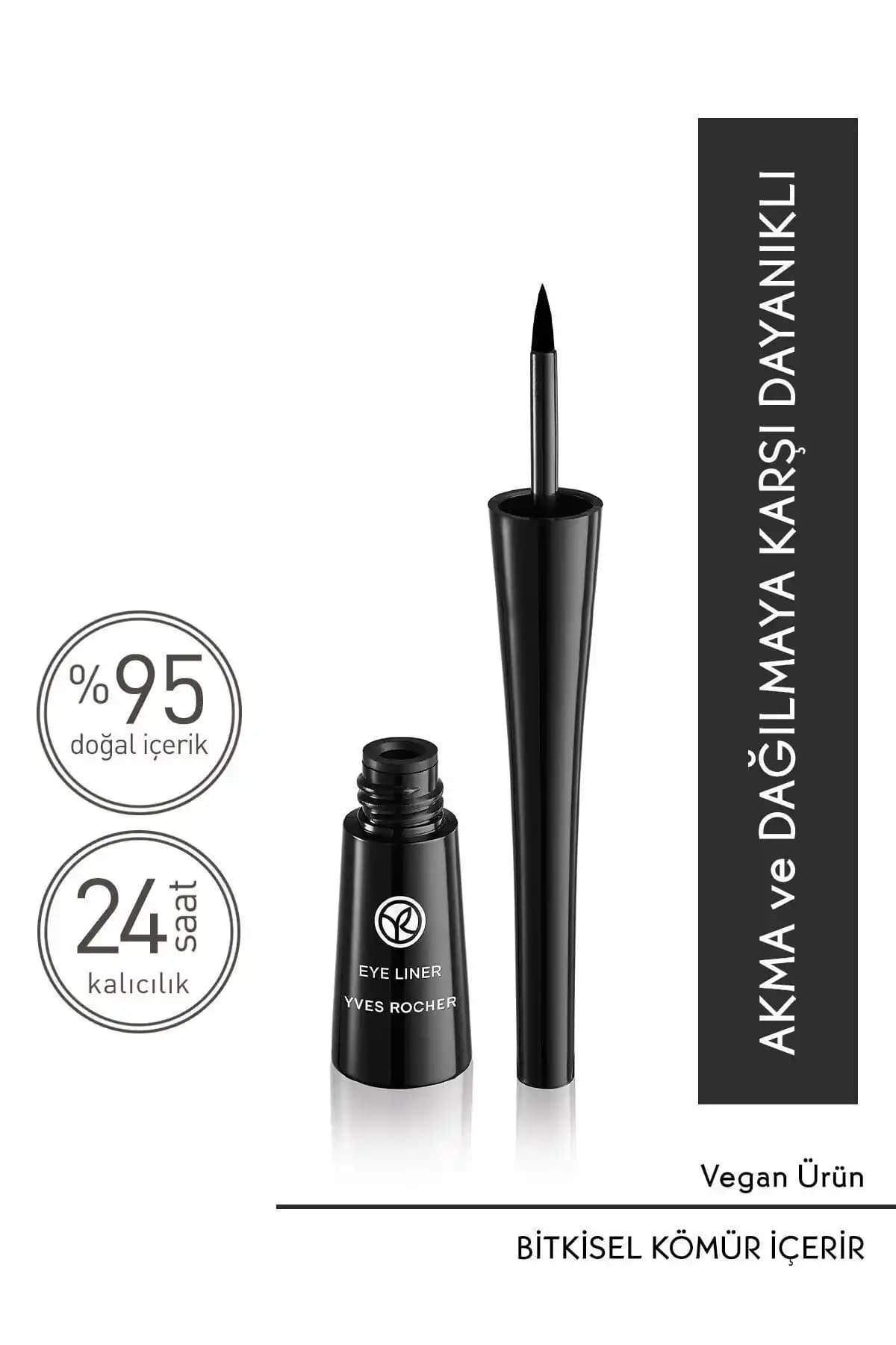 Yves Rocher Fırça Uçlu Eyeliner: Doğal İçerikli, Kalıcı ve Kolay Uygulamalı Makyaj Ürünü
