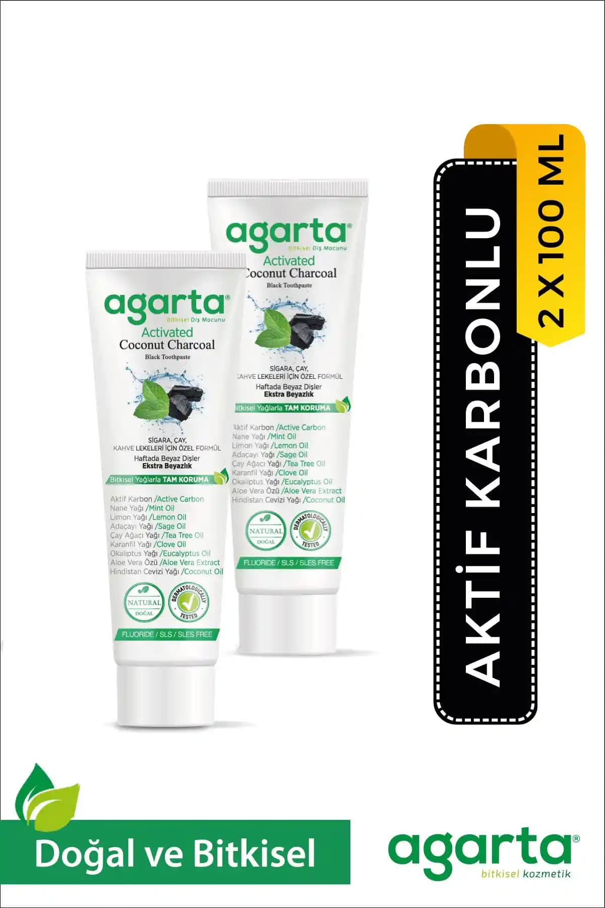 Agarta Doğal Hindistan Cevizi Özlü Aktif Karbonlu Diş Macunu Ürün Özellikleri ve Kullanım Rehberi