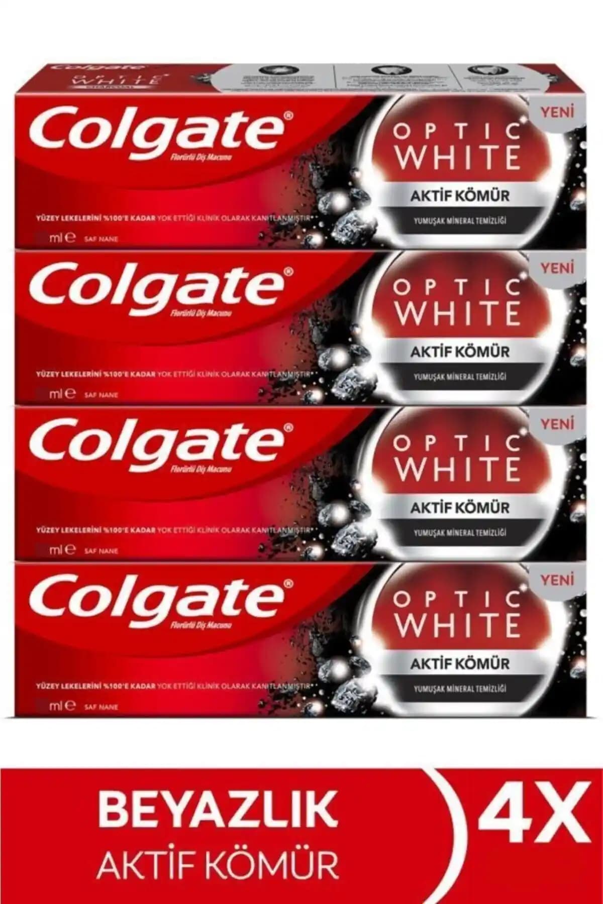 Colgate Optic White Aktif Kömürlü Beyazlatıcı Diş Macunu İncelemesi: Sağlıklı ve Parlak Gülüş İçin Güvenilir Tercih