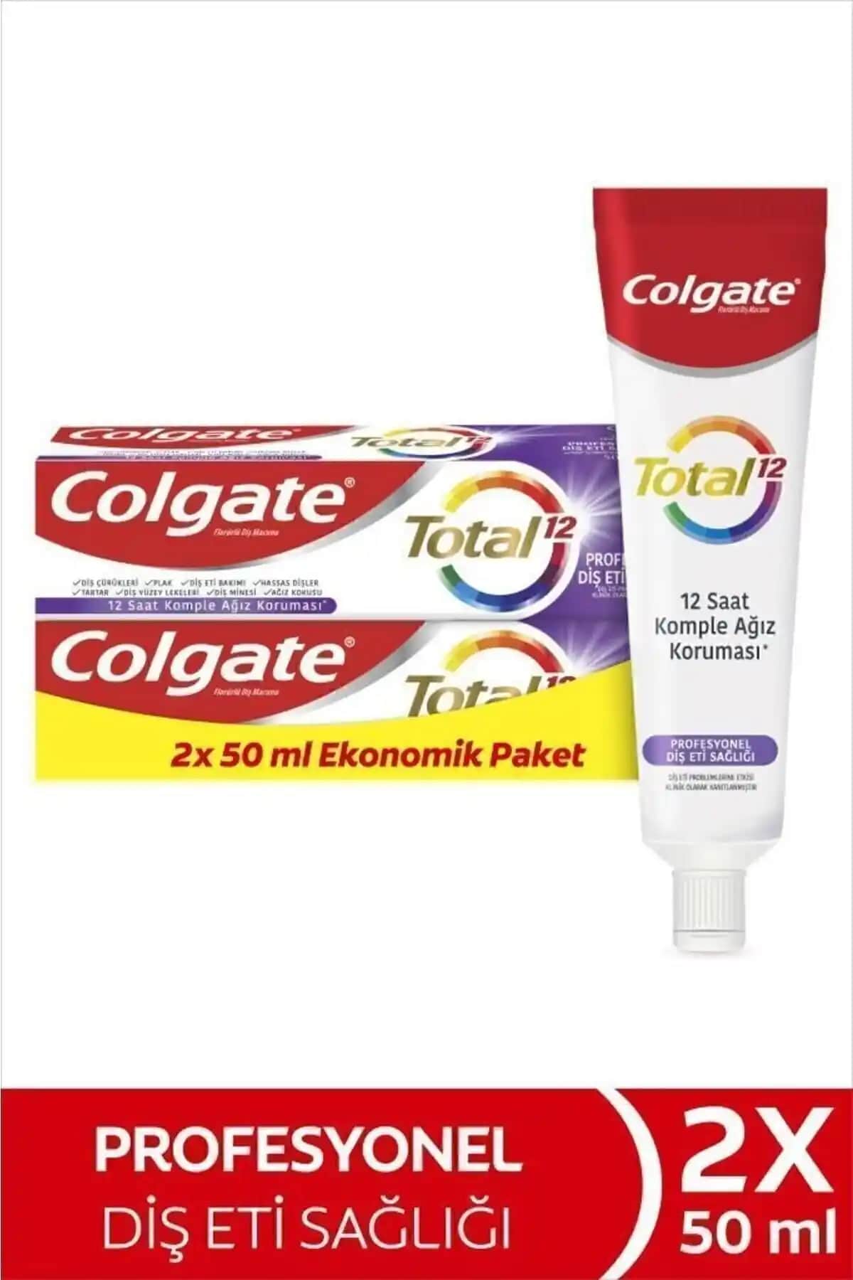 Colgate Total Profesyonel Diş Eti Sağlığı Diş Macunu: Güçlendirici ve Beyazlatıcı Özellikler