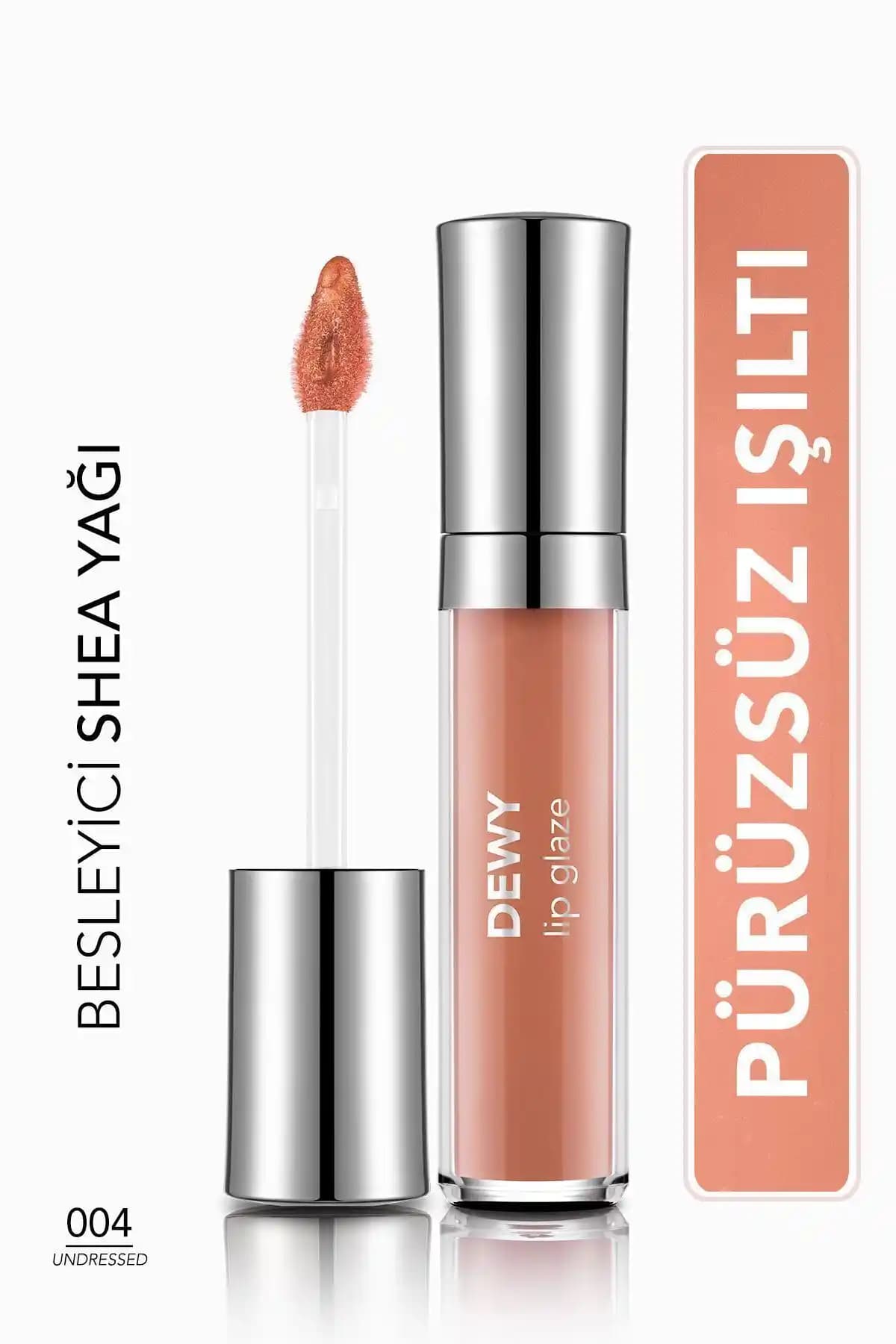 Flormar Dewy Lip Glaze Karşılaştırması: Undressed ve Cherry Blossom Ürünleri