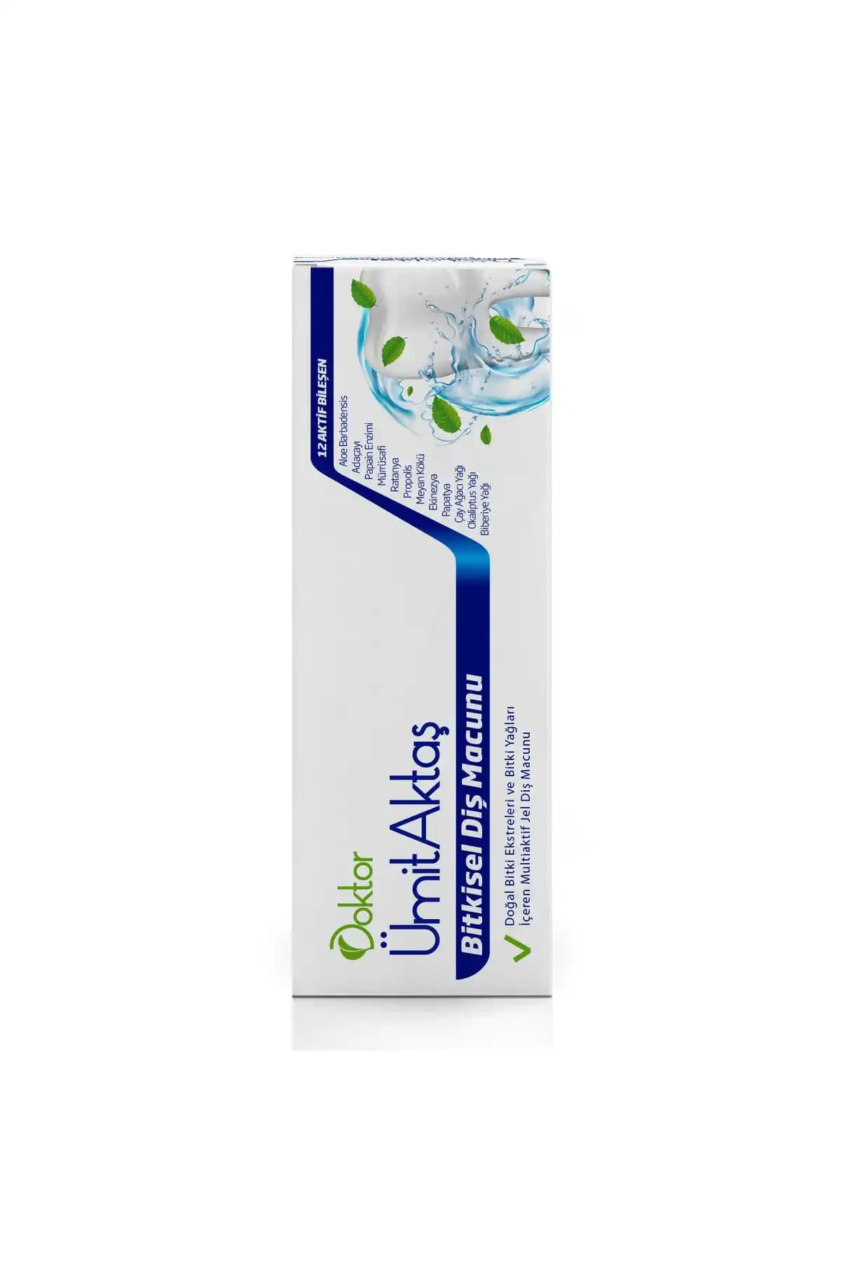 Dr. Ümit Aktaş Bitkisel Diş Macunu: Doğal İçeriklerle Güçlü ve Parlak Gülüş