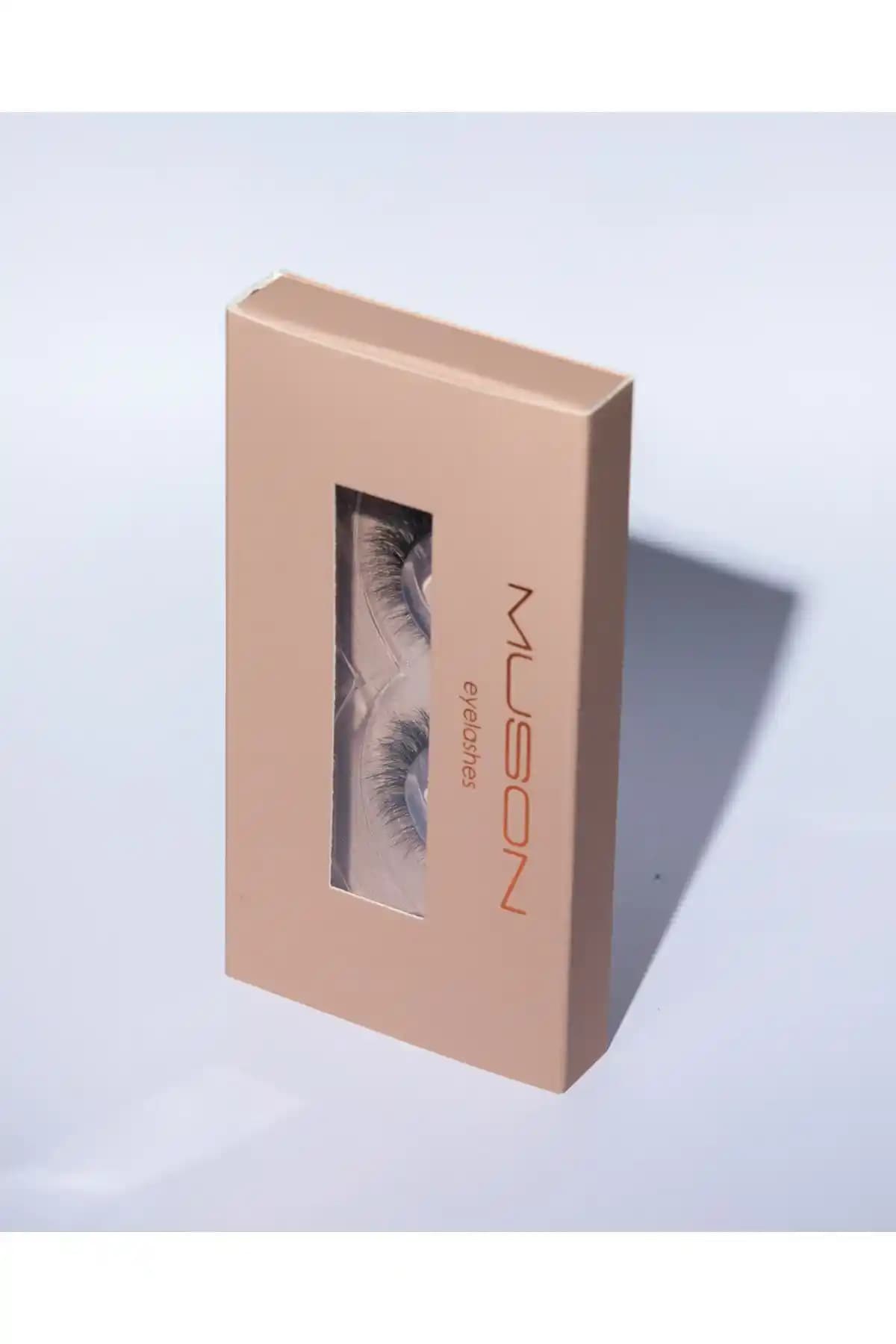 Muson Takmakirpik Lashes No:2 ve Takmakirpiğim 3'lü Cateye Ipek Kirpik Set Karşılaştırması