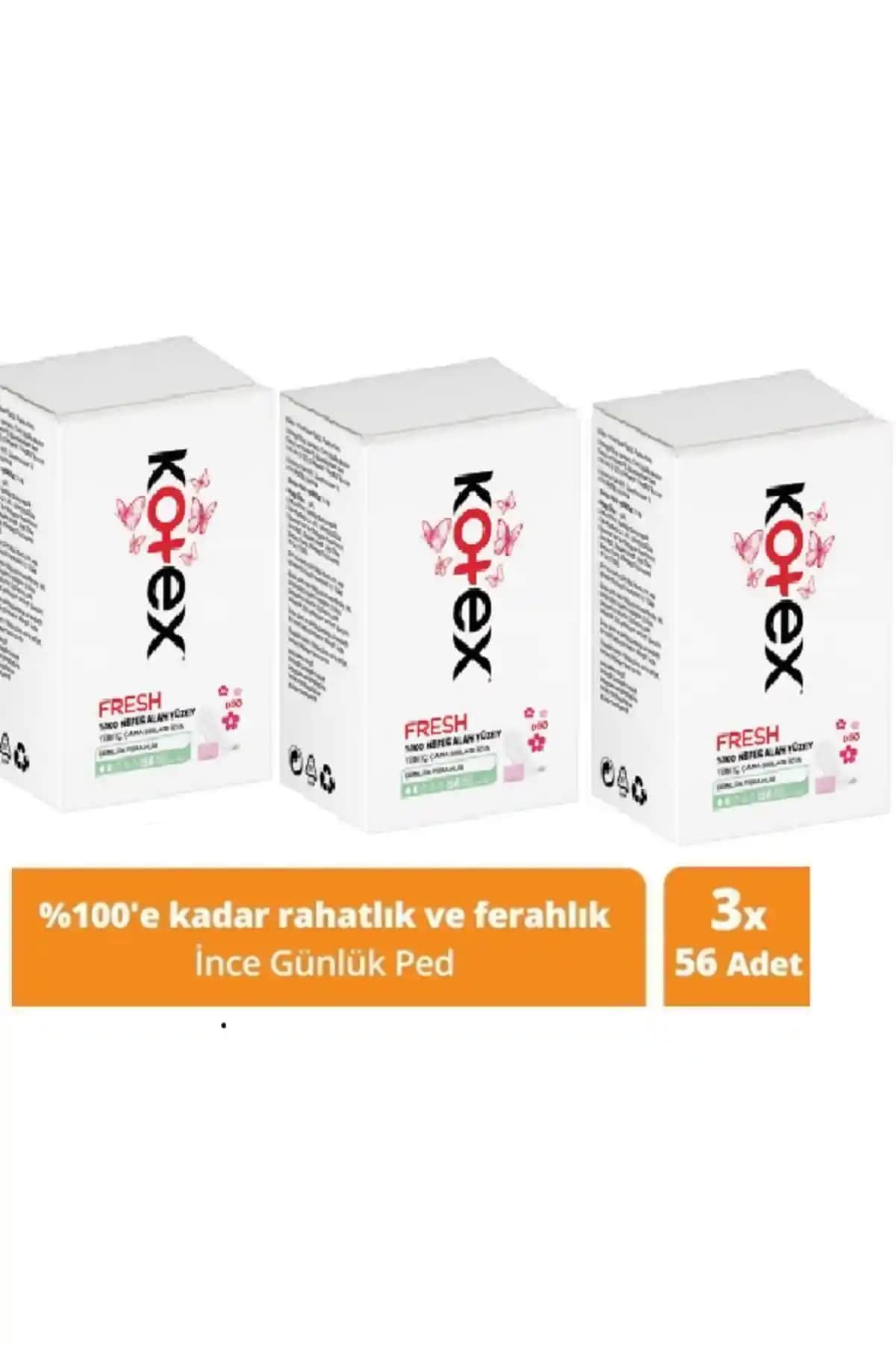 Kotex Günlük Ped Çeşitleri Karşılaştırması Parfümlü ve Parfümsüz Ürünler