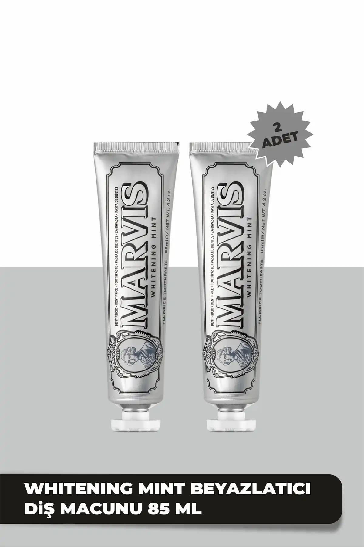 Marvis Whitening Mint Beyazlatıcı Diş Macunu: Şıklık ve Etkinlik Bir Arada