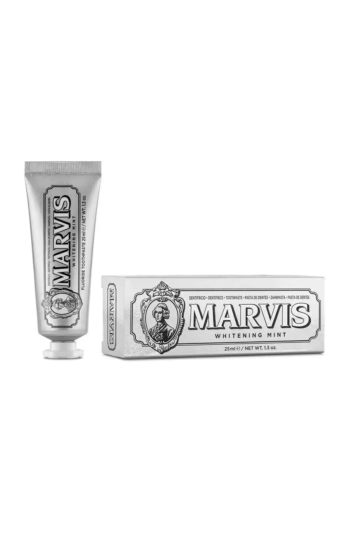 Marvis Whitening Mint Nane Aromalı Beyazlatıcı Diş Macunu İtalya Tasarımı ve Etkili Temizlik Özellikleri