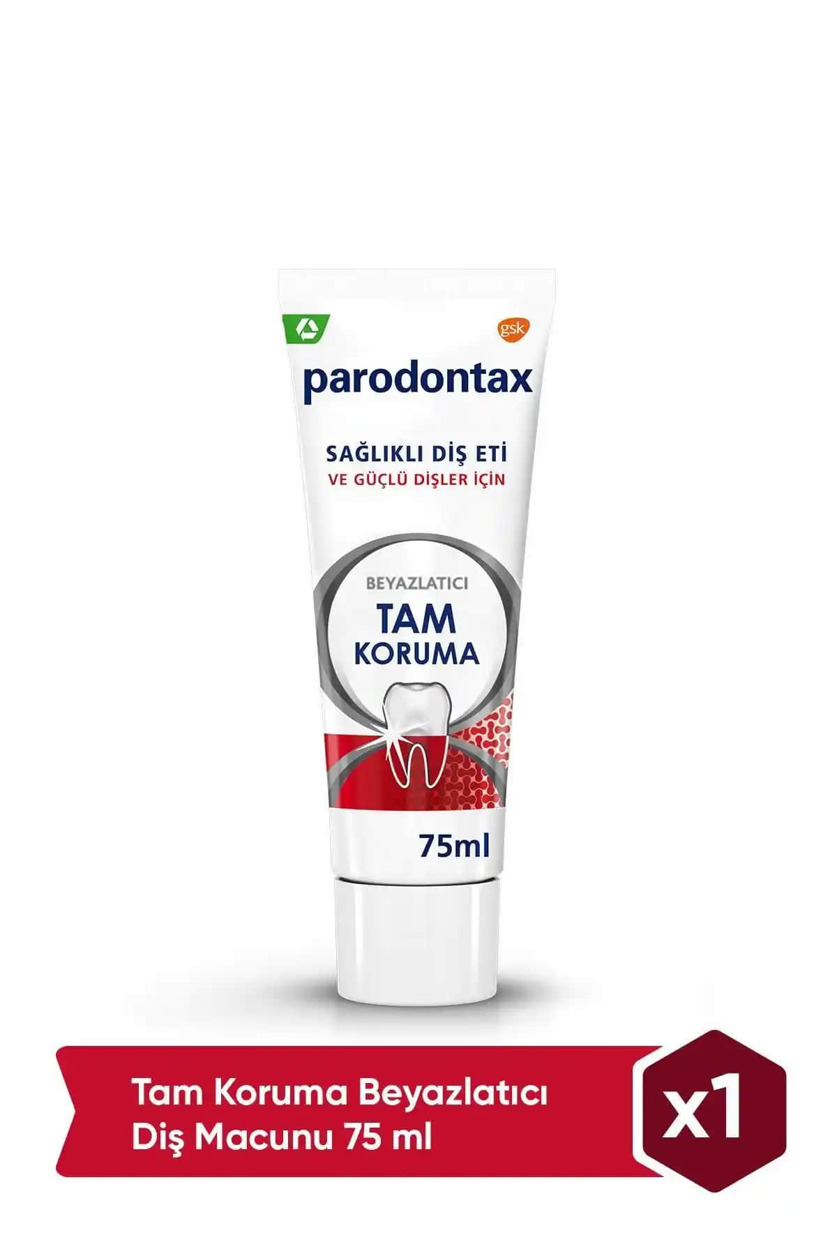 Parodontax Tam Koruma Beyazlatıcı Diş Macunu ile Sağlıklı ve Güzel Gülüşler Sağlayın