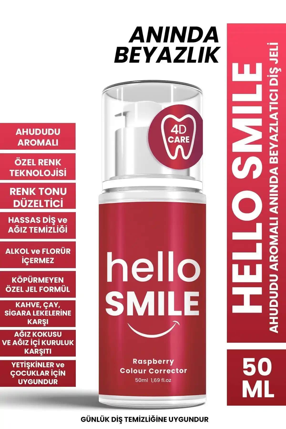 PROCSIN HELLO SMILE Ahududu Aromalı Beyazlatıcı Diş Jeli İncelemesi ve Kullanıcı Yorumları