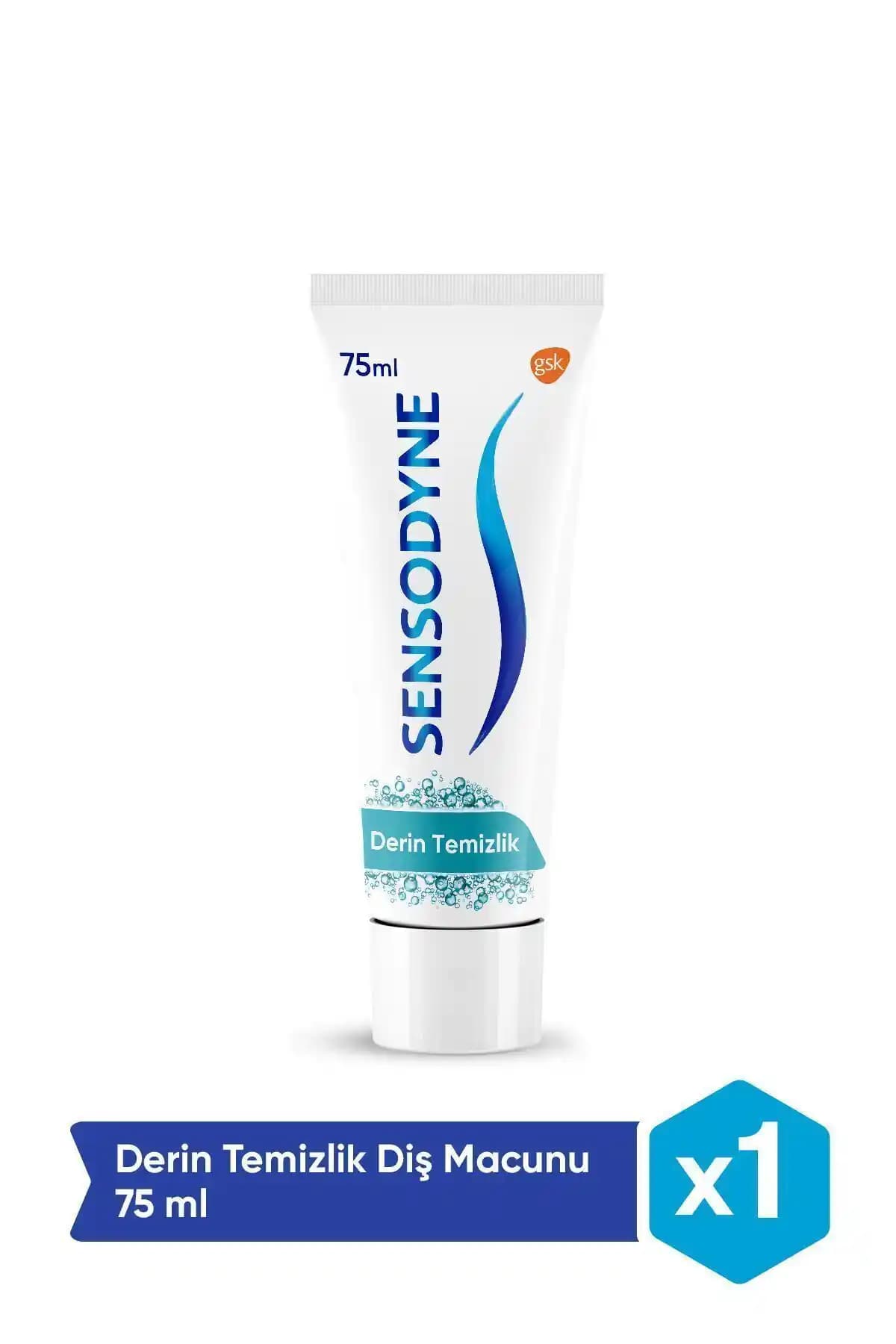 Sensodyne Derin Temizlik Diş Macunu Günlük Ağız Bakımında Güvenilir ve Hassas Dişlere Uygun Çözüm