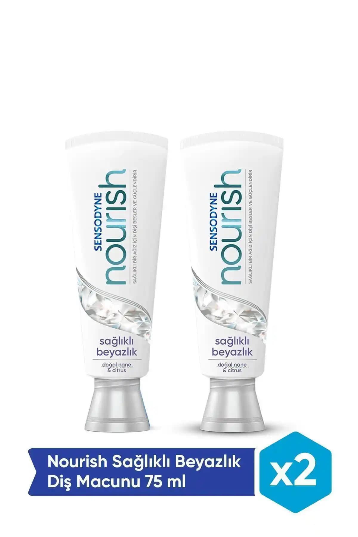 Sensodyne Nourish Sağlıklı Beyazlık Diş Macunu: Hassas ve Beyaz Dişler İçin Güçlü Çözüm