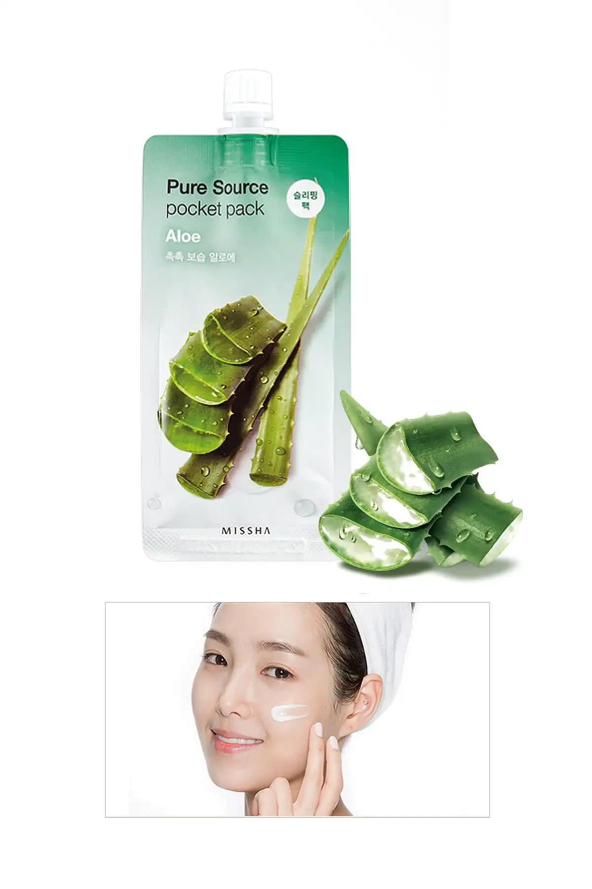 Missha Aloe Vera ve Yeşil Çay Özlü Uyku Maskeleri Karşılaştırması 1