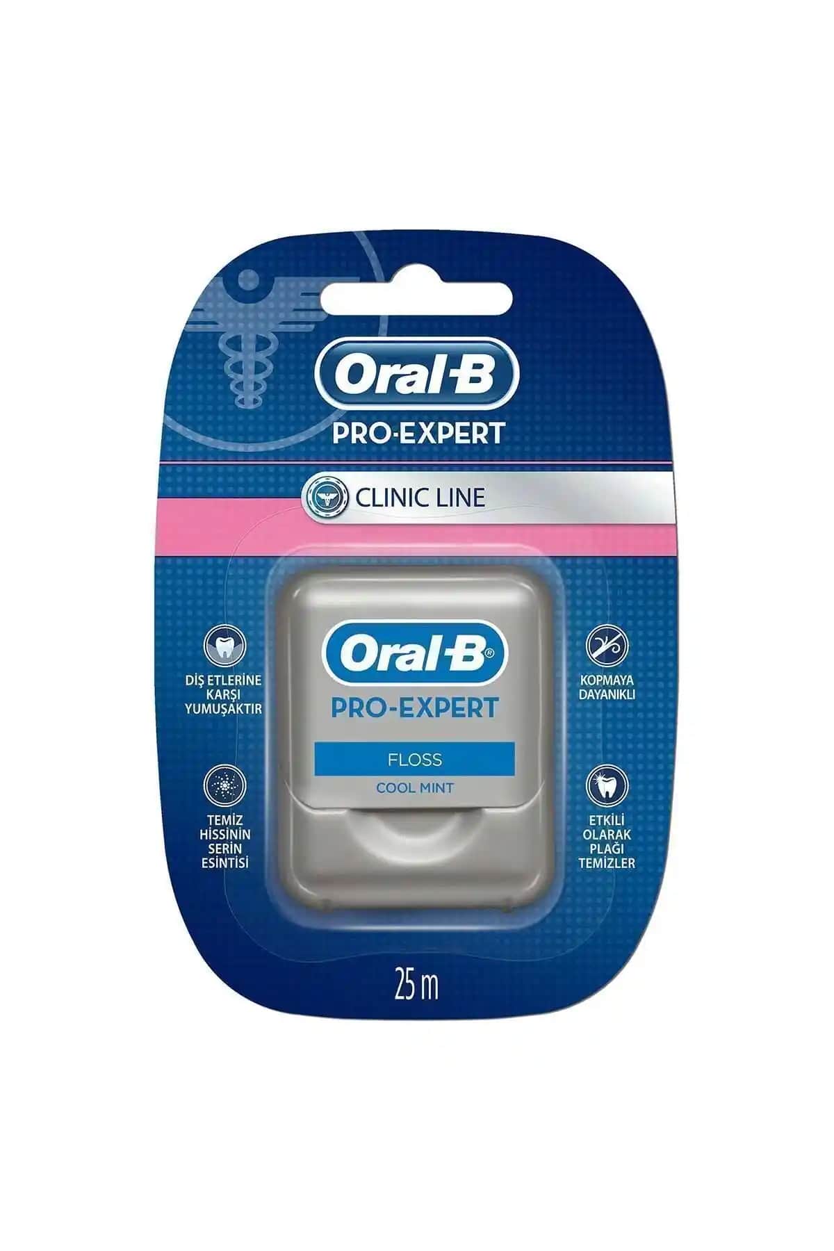 Oral-B Diş İpi Pro-Expert Clinic Line 25 M Hassas ve Etkili Temizlik Çözümü