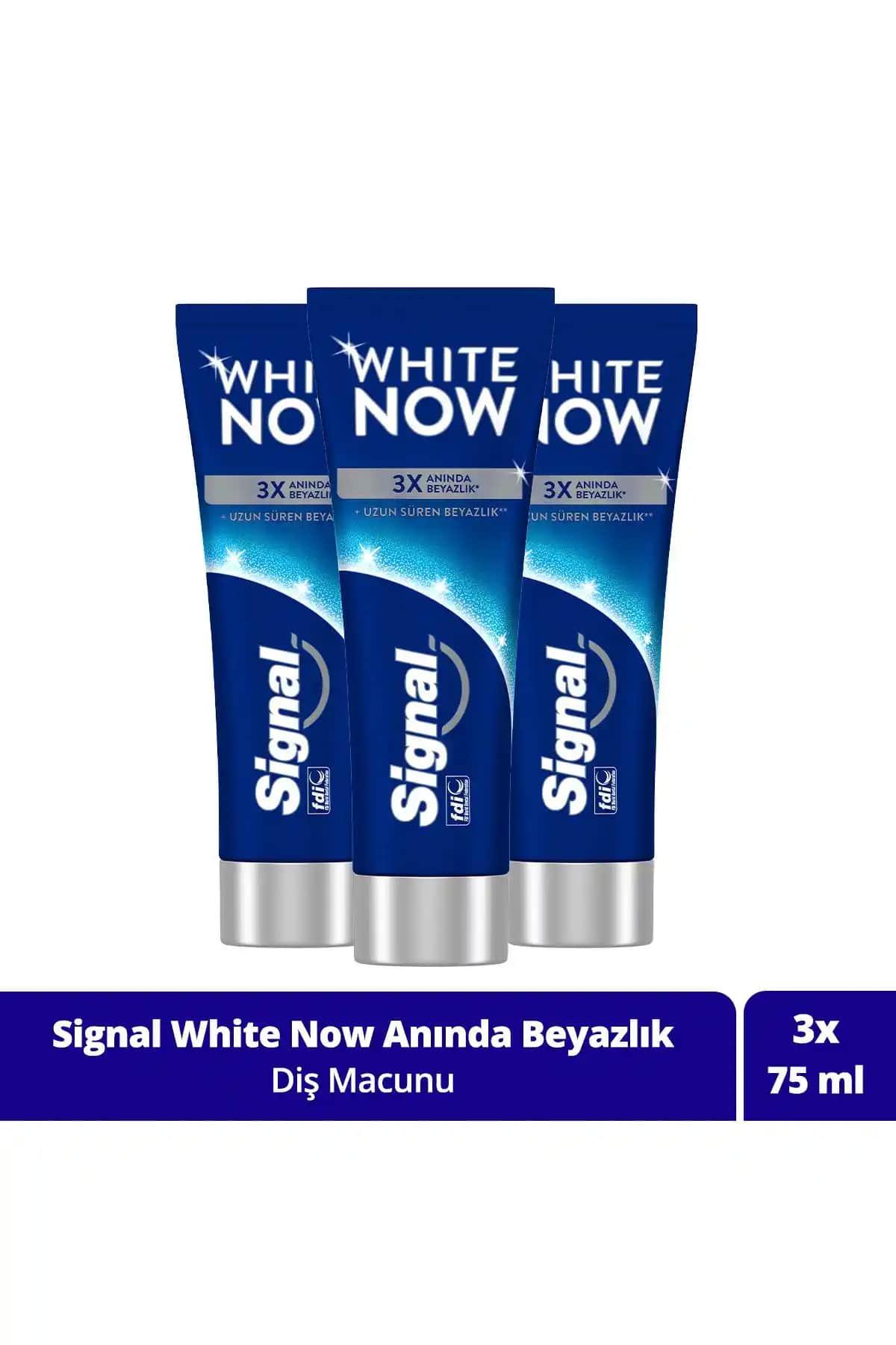 Signal White Now Anında Beyazlatıcı Diş Macunu ile Gülüşünüzü Yeniden Tanımlayın