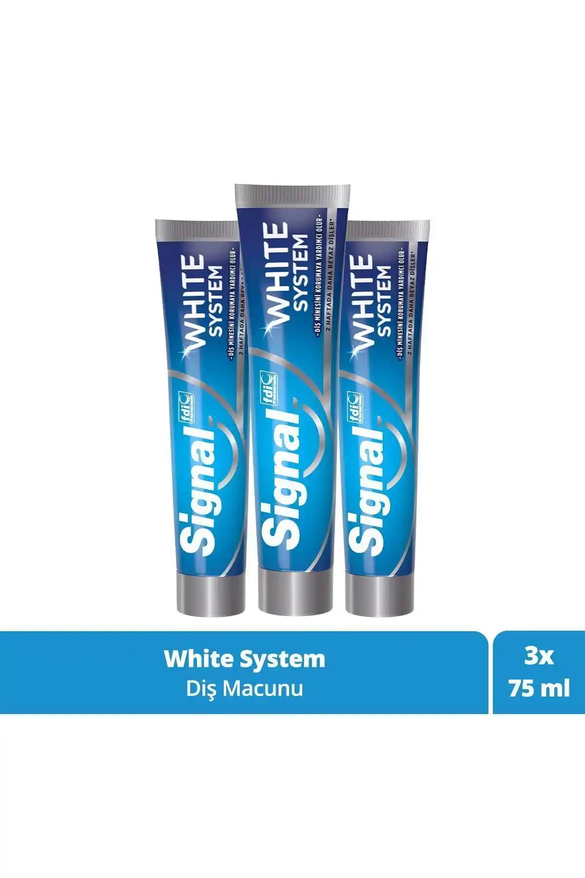 Signal White System Diş Macunu ile 2 Haftada Gözle Görülür Beyazlık ve Ağız Sağlığı