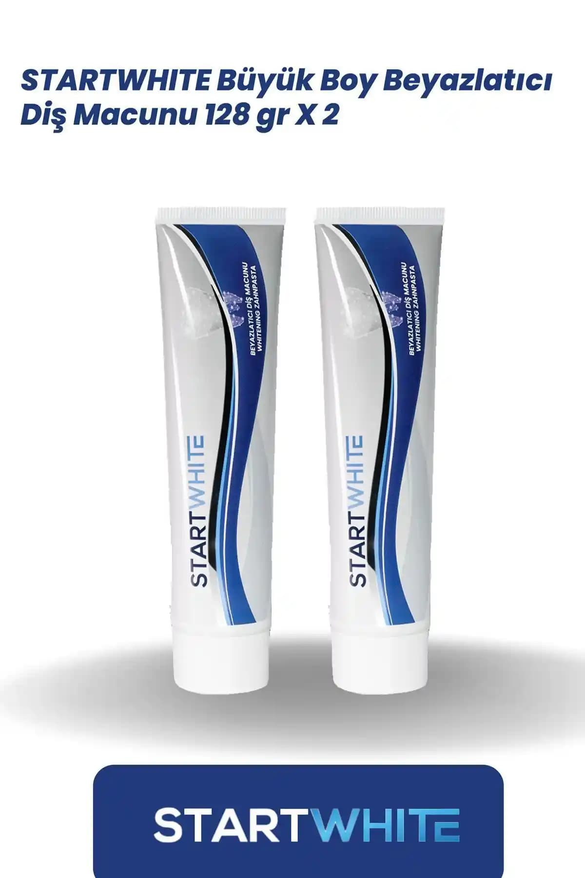 STARTWHITE Büyük Boy Beyazlatıcı Diş Macunu ile sağlıklı ve parlak gülüşlere ulaşın