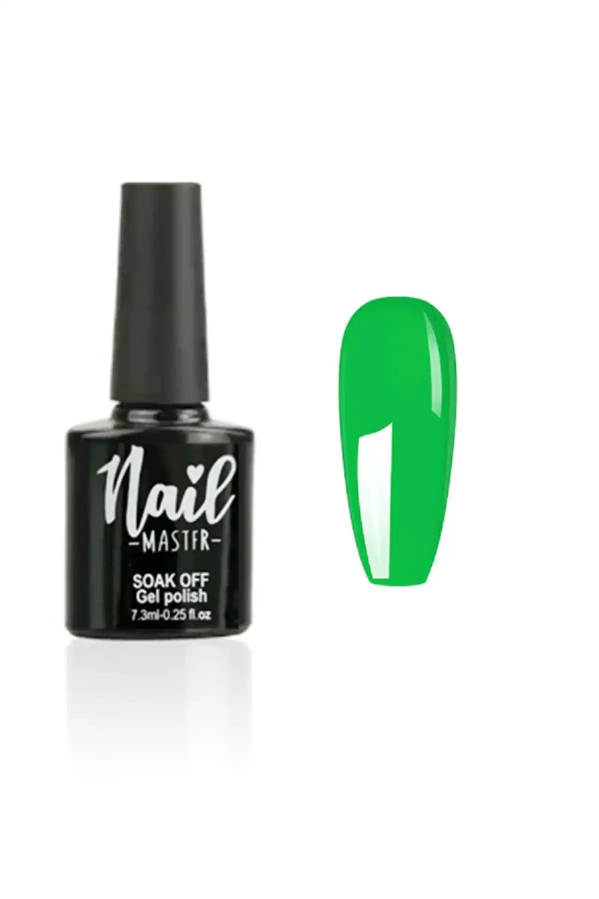 Nail Master M237 Neon Yeşil Kalıcı Oje ile Canlı ve Dayanıklı Tırnaklar