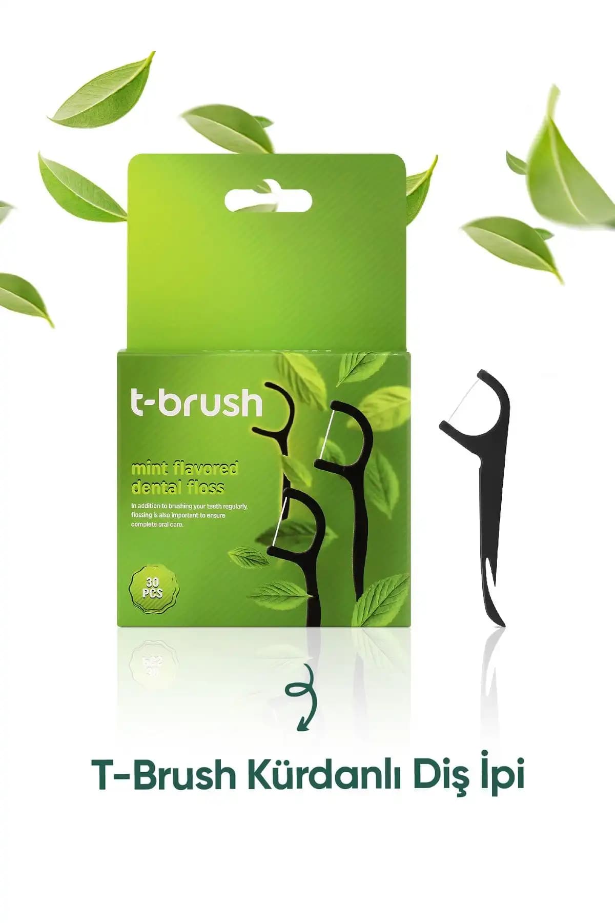 TBRUSH Kürdanlı Diş İpi ile Etkili ve Pratik Ağız Bakımı Sağlıklı Gülümsemeler İçin