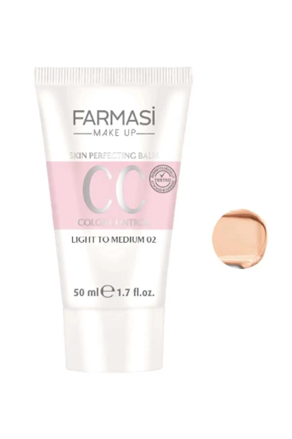 Farmasi CC Krem 01 Açık ve All In One Açıktan Ortaya Karşılaştırması 2