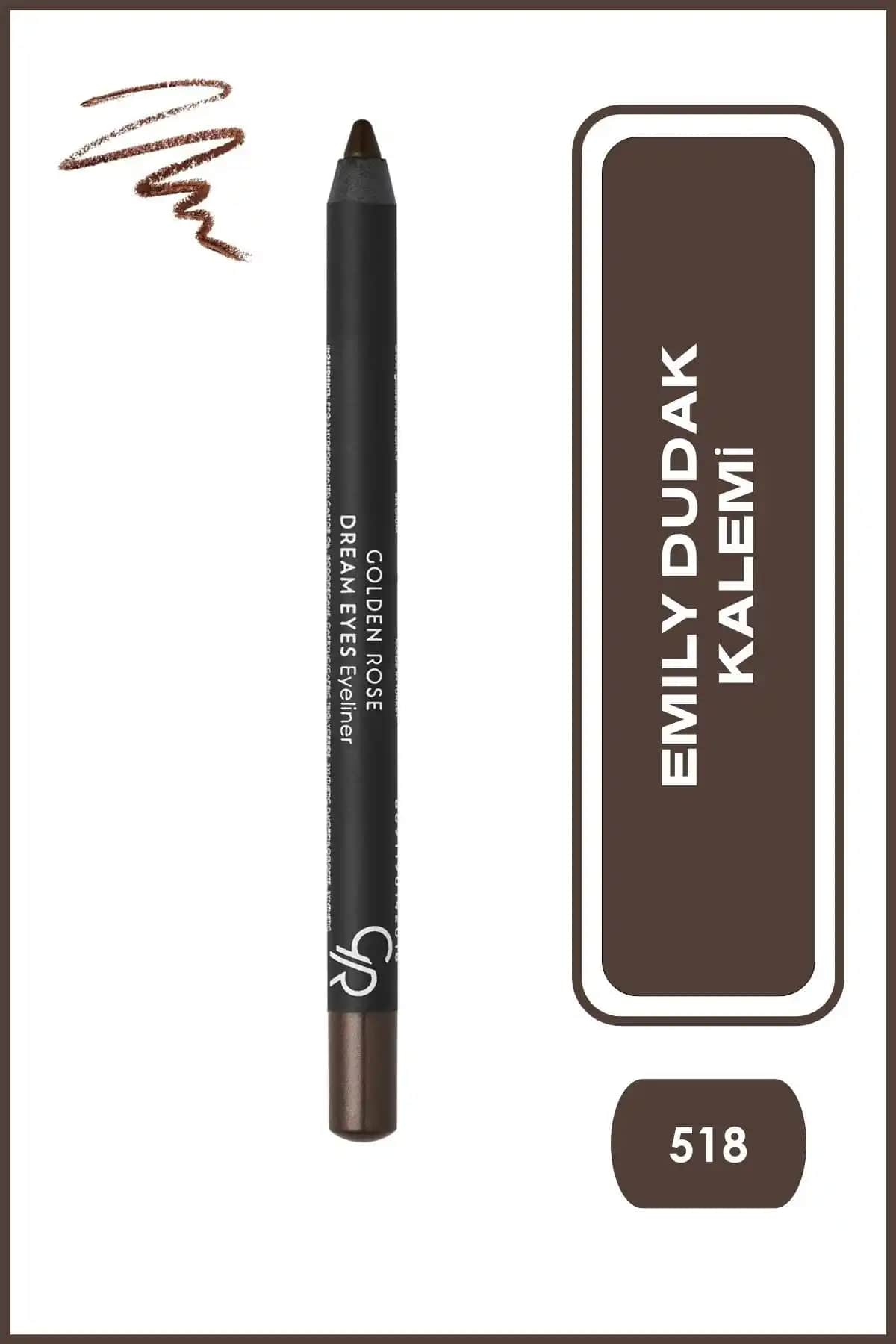 Golden Rose Dream Lips Lipliner No 518 Cacao: Doğal ve Kalıcı Dudak Kontürü İçin Uygun