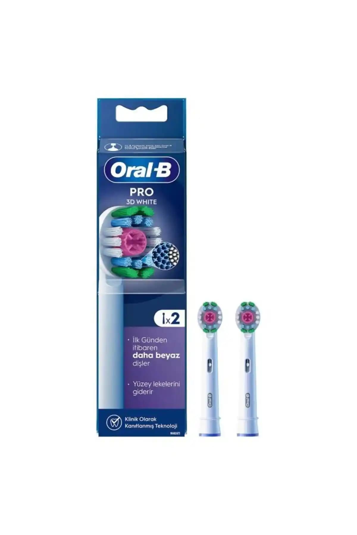 Oral-B Pro 3D White X-filament Şarjlı Diş Fırçası Yedek Başlıkları Ürün İncelemesi
