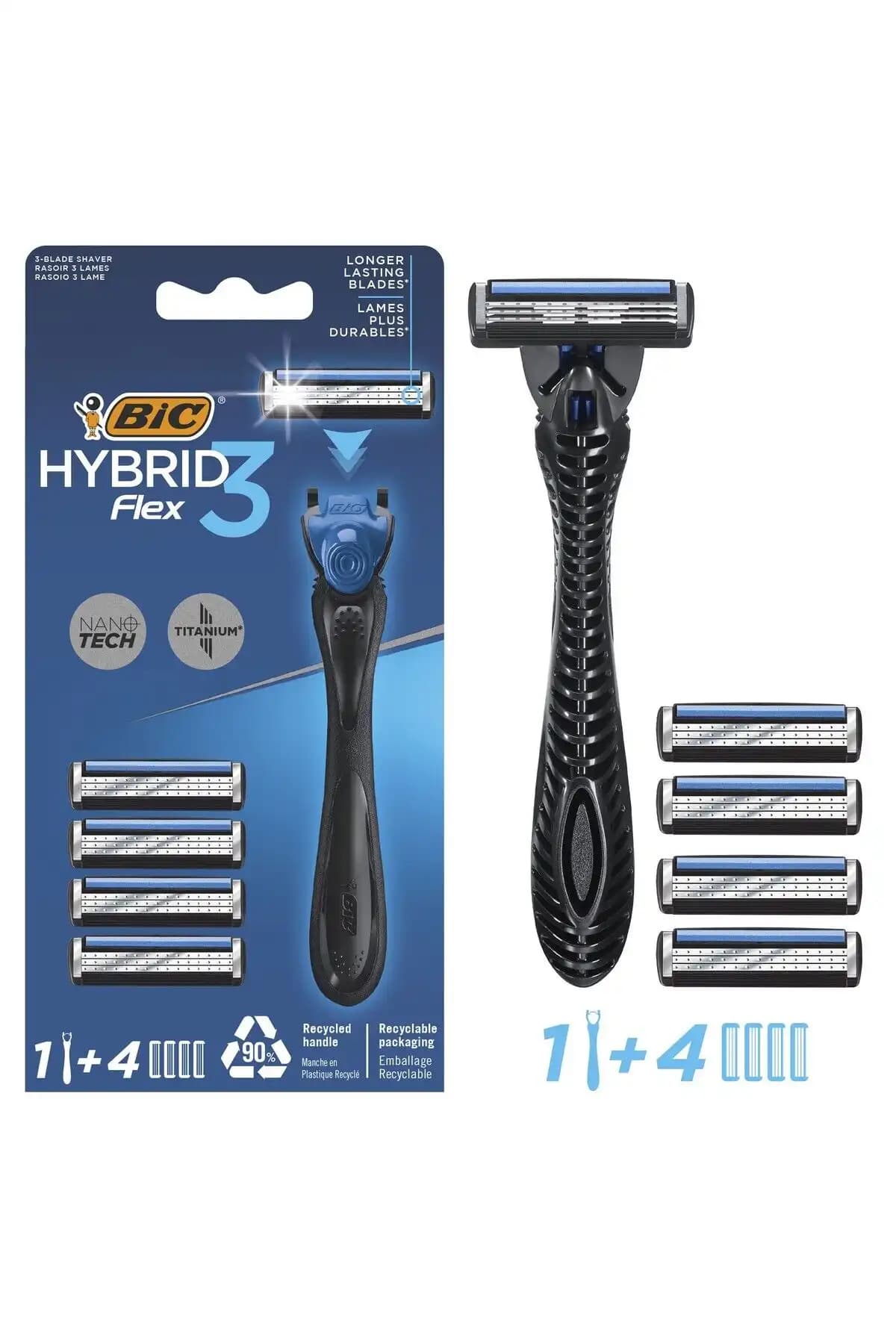 Arko Men Pro3 ve Bic Flex 3 Hybrid Tıraş Bıçakları Karşılaştırması 2