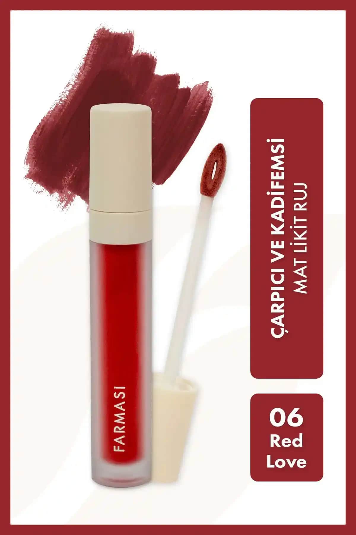 Farmasi Likit Ruj Karşılaştırması: Kırmızı Love ve Wild Rose 103 Özellikleri ve Farkları