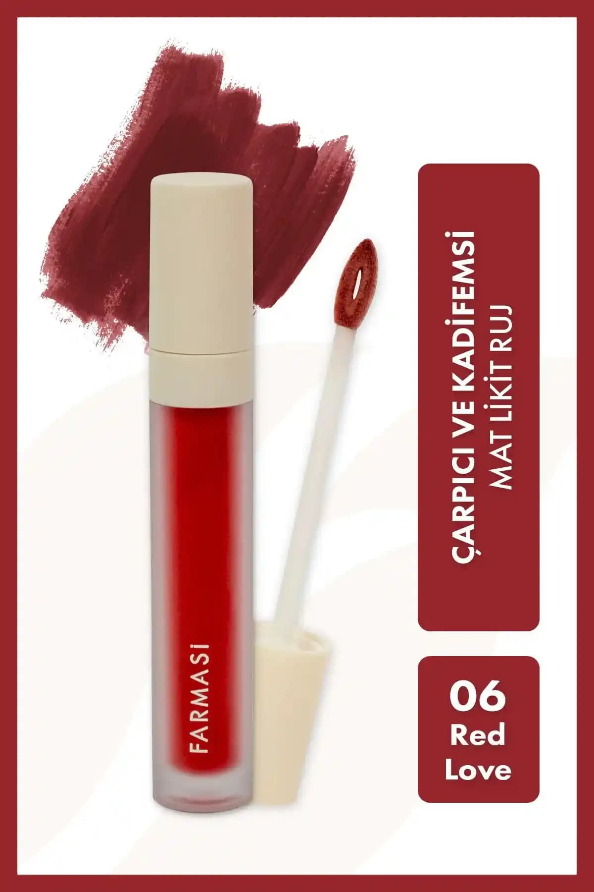 Farmasi Likit Ruj Karşılaştırması: Kırmızı Love ve Wild Rose 103 Özellikleri ve Farkları