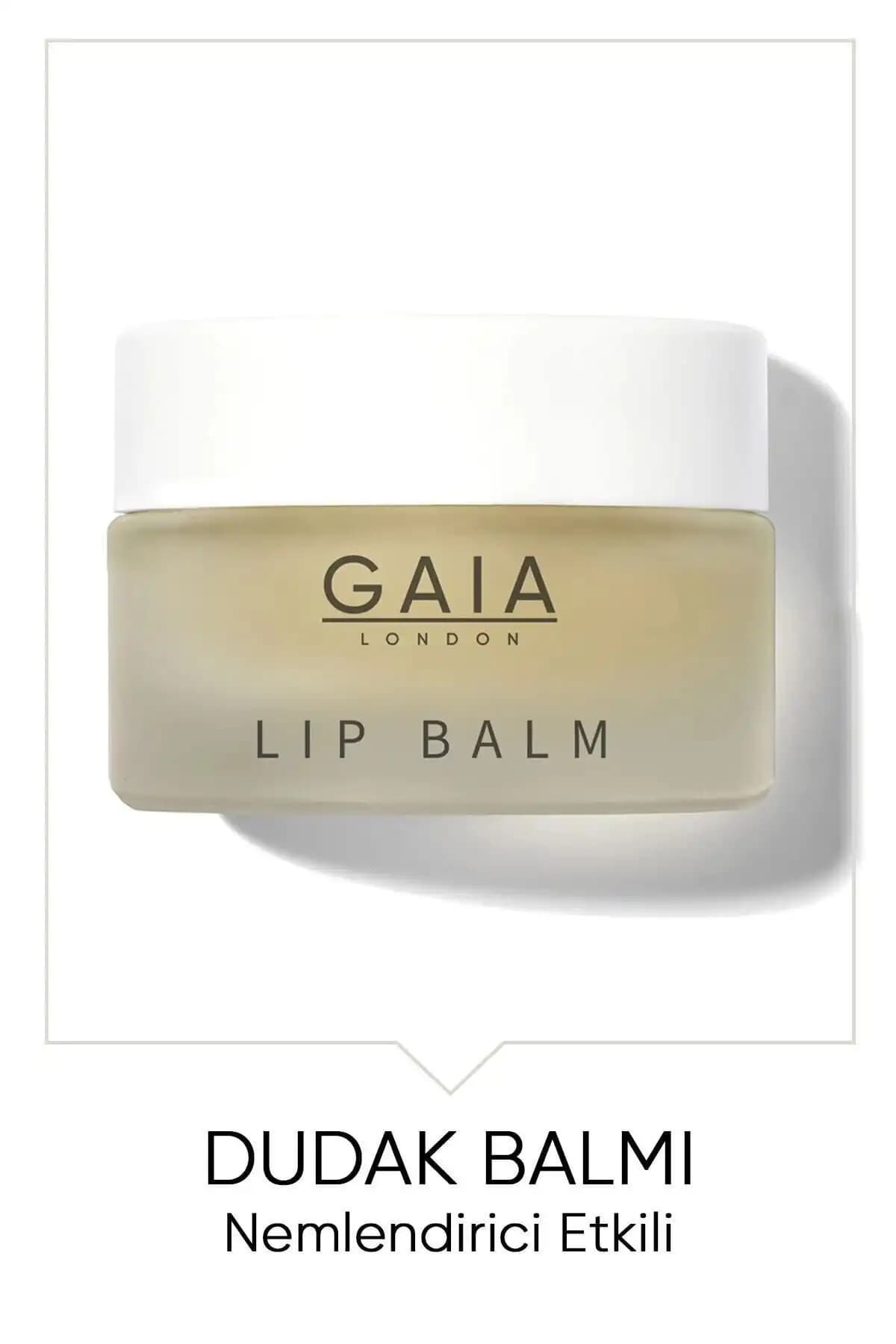 Gaia London Lip Balm ile doğal ve etkili dudak bakımınız için ideal ürün