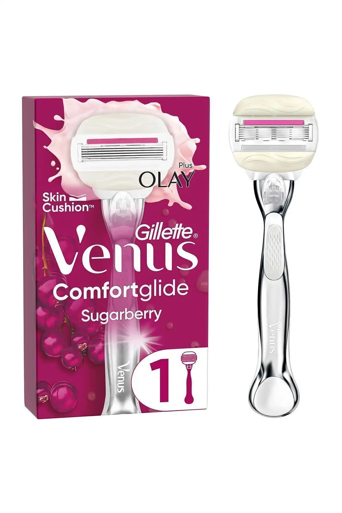 Gillette Venus Comfortglide Olay ve Sugarberry Tıraş Makineleri Karşılaştırması 2