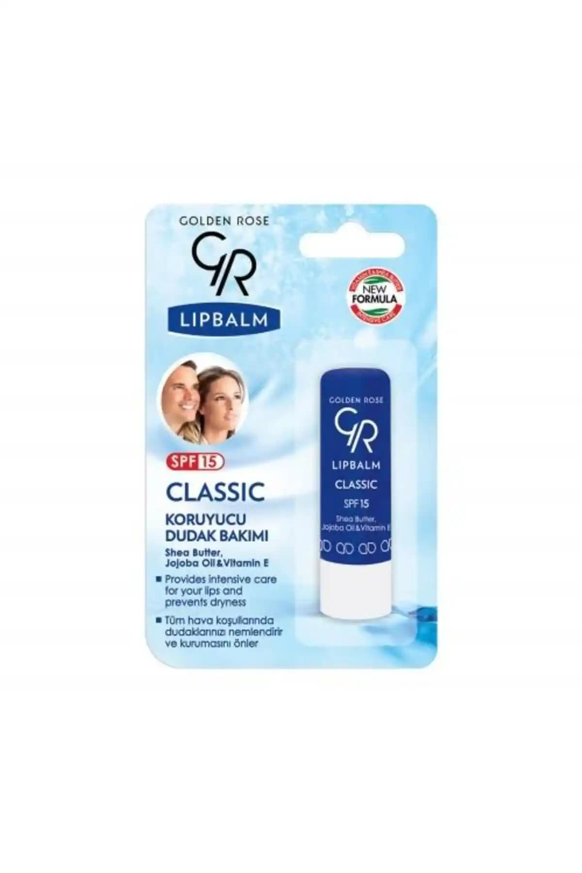 Golden Rose Lip Balm No 01 Classic: Nemlendirici ve Güneş Koruyucu Dudak Bakım Ürünü